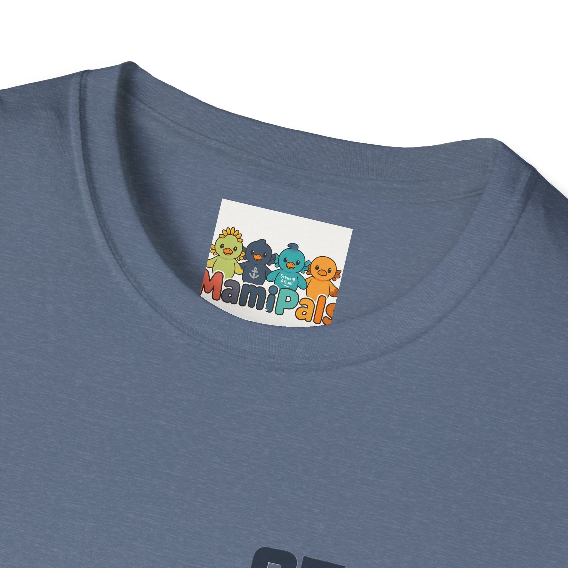 Stormy Duck Unisex T-Shirt, Cute Casual Tee, Fun Gift for Kids & Adults, Summer Adventure Apparel, Rainy Day Outfit