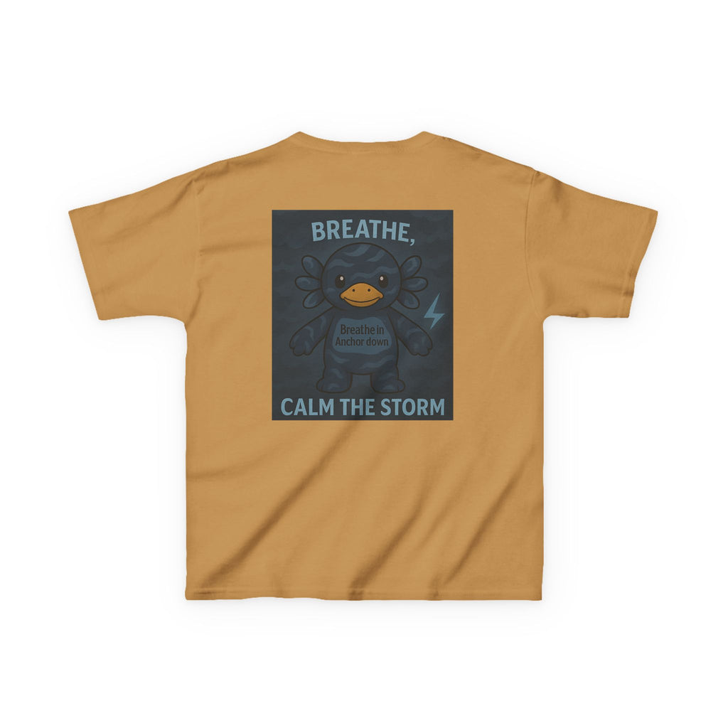 Kids Storm Graphic Tee, Fun Kids Shirt, Calm the Storm Tee, Kids Cartoon T-Shirt, Unique Gift for Boys and Girls