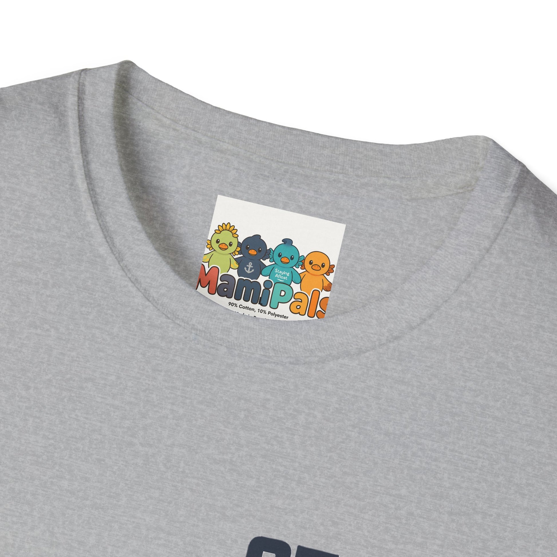 Stormy Duck Unisex T-Shirt, Cute Casual Tee, Fun Gift for Kids & Adults, Summer Adventure Apparel, Rainy Day Outfit