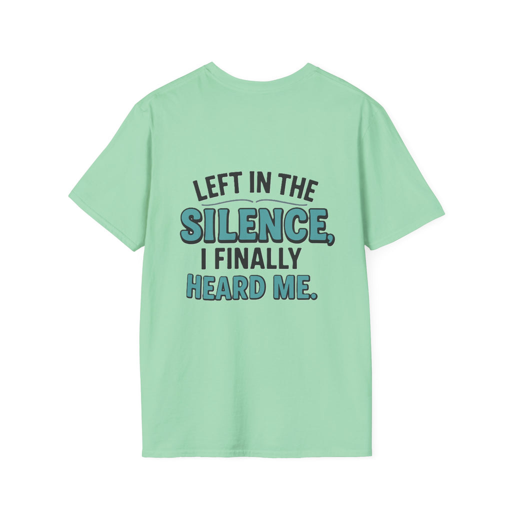 Mindful Message T-Shirt, Unisex Inspirational Tee, Gift for Relaxation, Self-Care Apparel, Mental Wellness Shirt