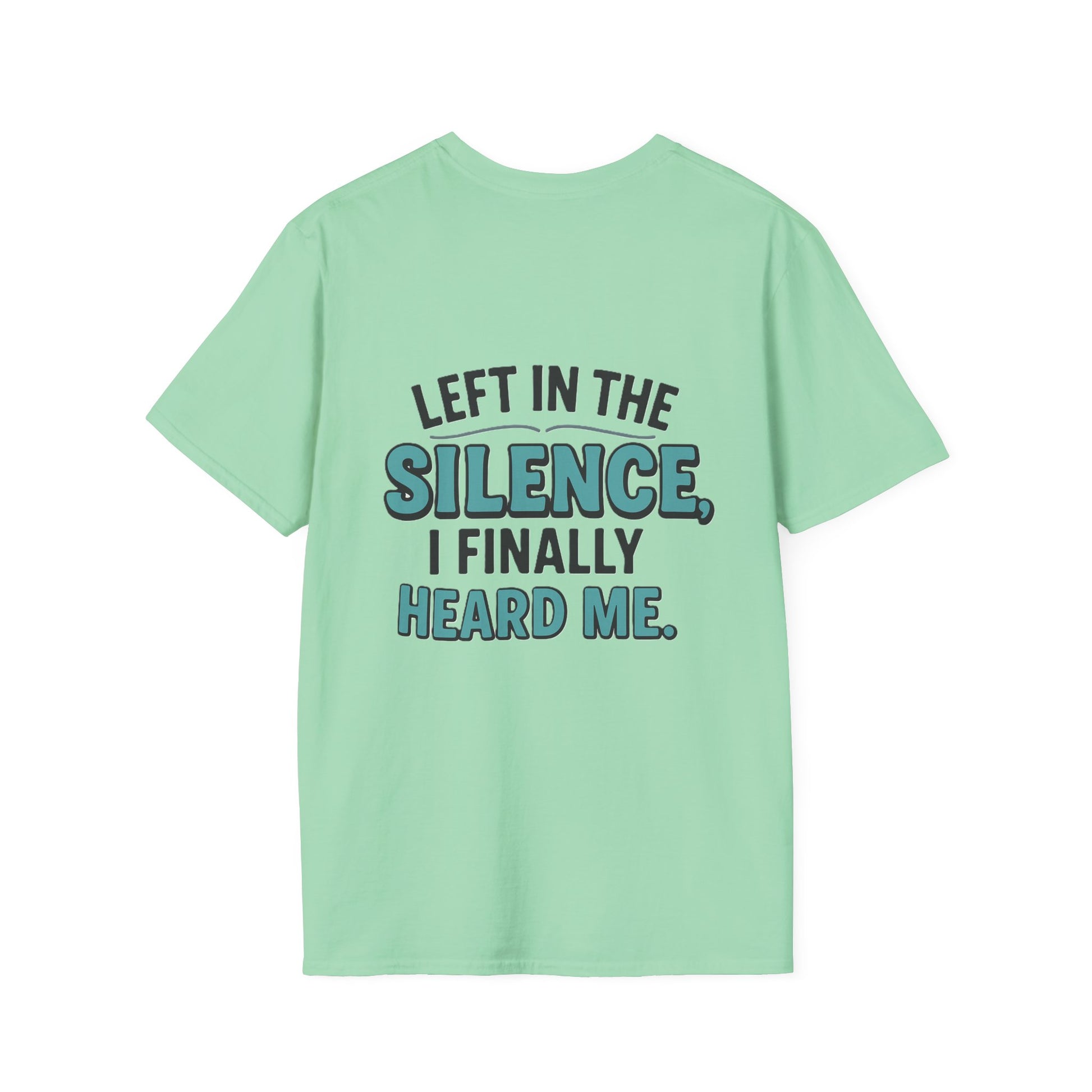 Mindful Message T-Shirt, Unisex Inspirational Tee, Gift for Relaxation, Self-Care Apparel, Mental Wellness Shirt