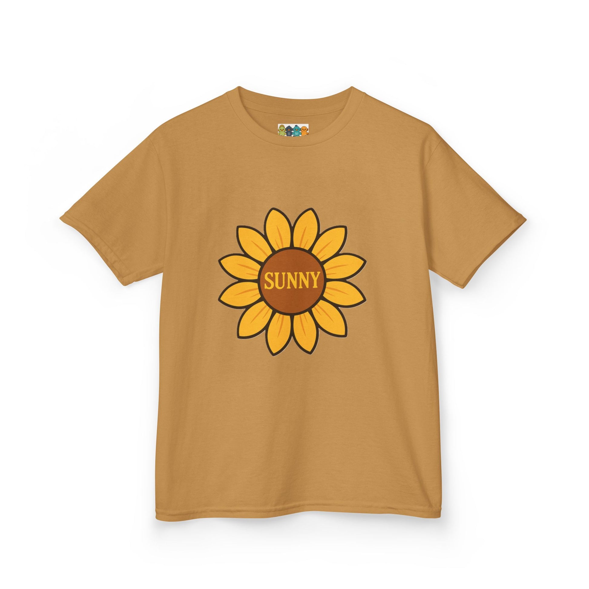 Sunny Sunflower Kids Tee, Bright Summer Shirt, Cute Gift for Children, Fun Playwear, Nature-Themed Outfit, Thoughtful Birthday Present