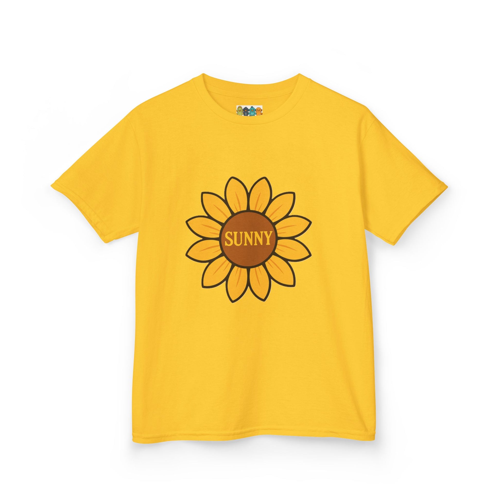 Sunny Sunflower Kids Tee, Bright Summer Shirt, Cute Gift for Children, Fun Playwear, Nature-Themed Outfit, Thoughtful Birthday Present