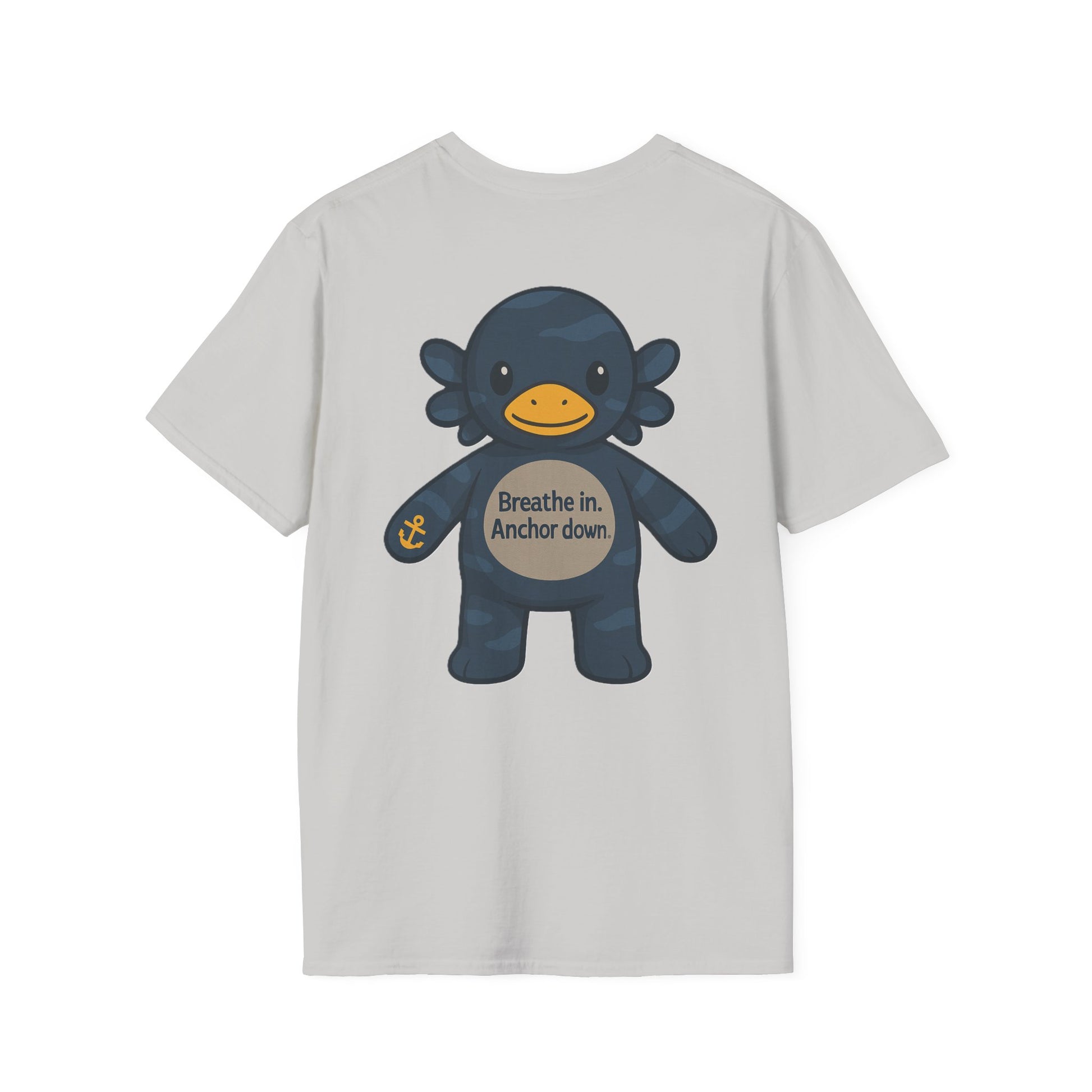Stormy Duck Unisex T-Shirt, Cute Casual Tee, Fun Gift for Kids & Adults, Summer Adventure Apparel, Rainy Day Outfit