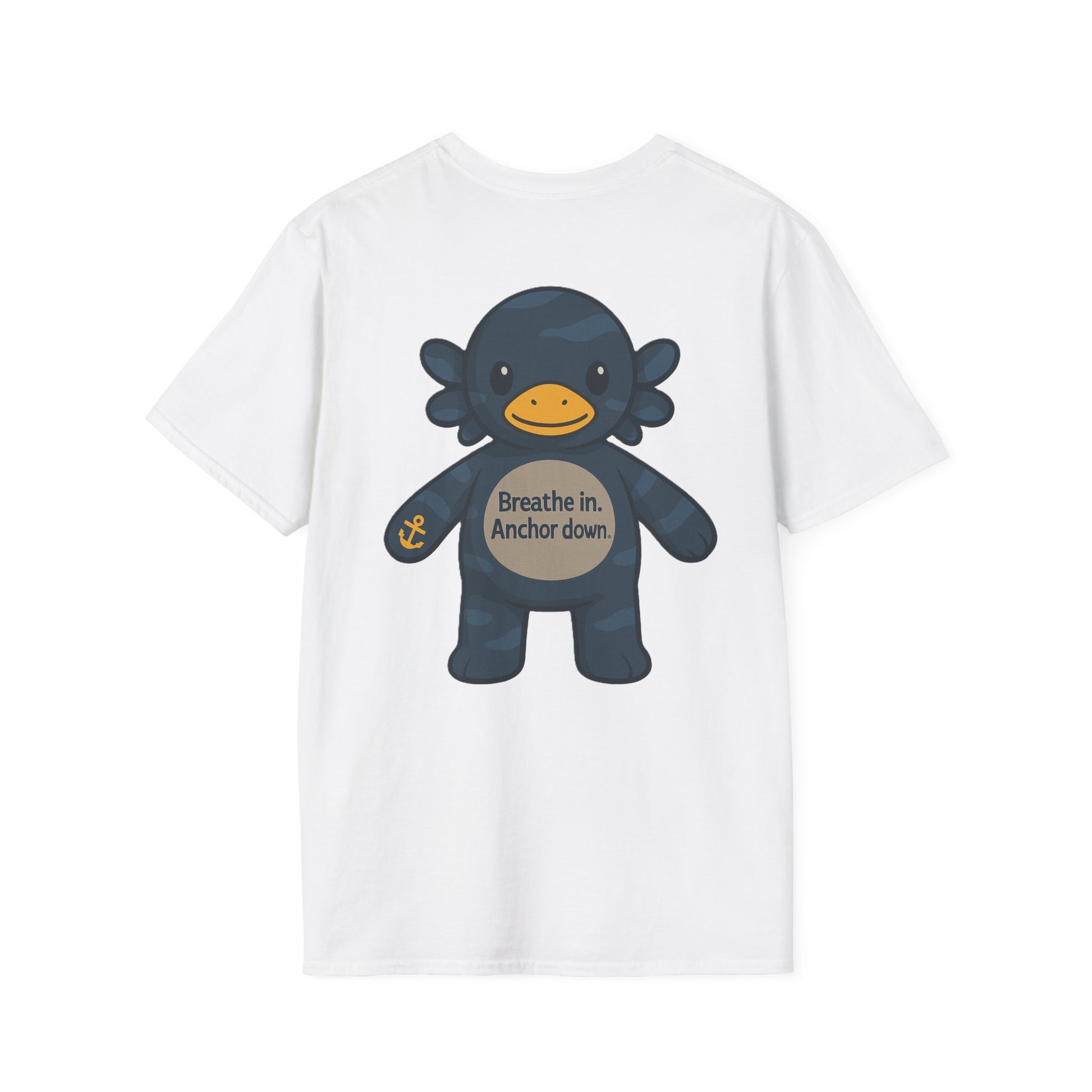 Stormy Duck Unisex T-Shirt, Cute Casual Tee, Fun Gift for Kids & Adults, Summer Adventure Apparel, Rainy Day Outfit