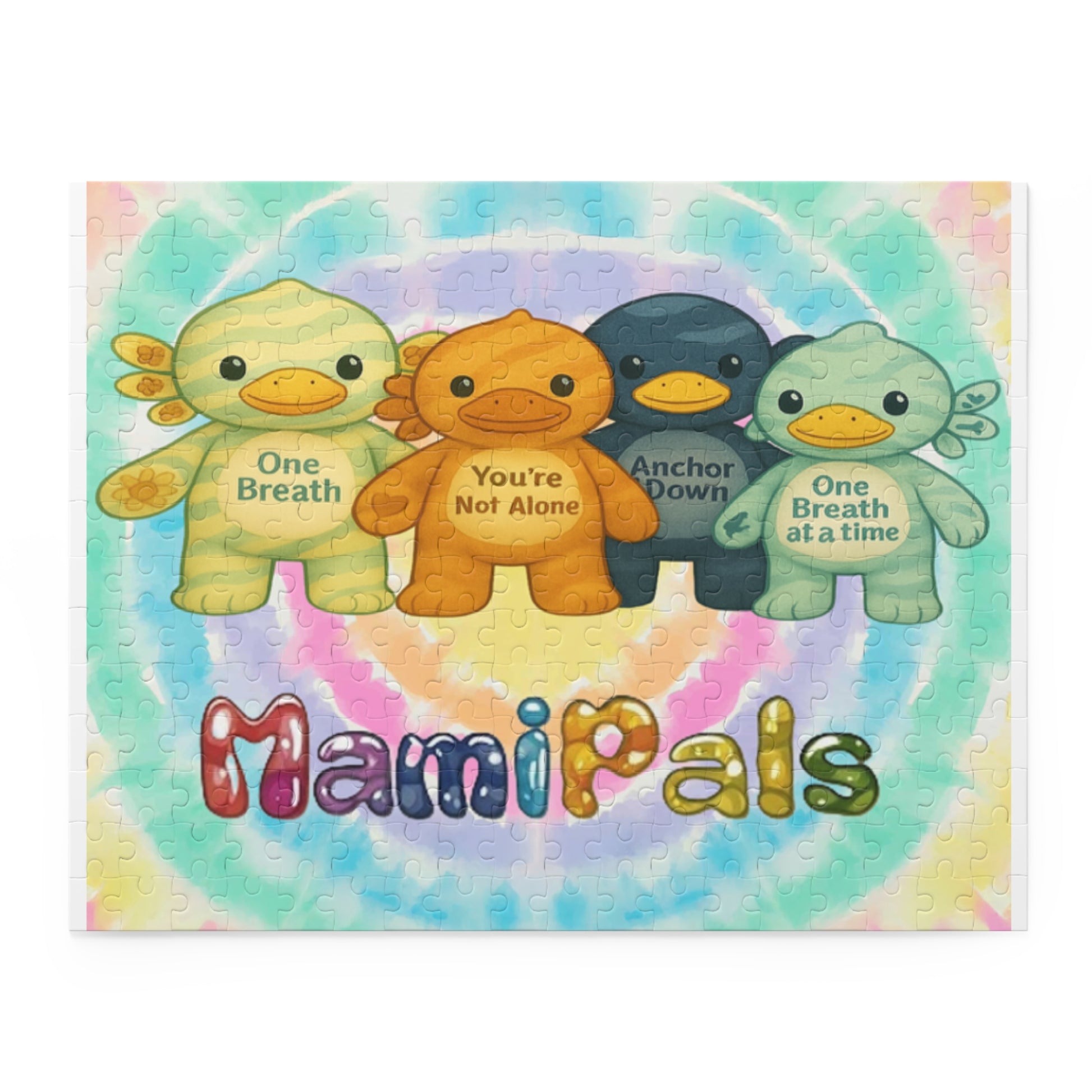 Colorful Puzzle with Inspiring Messages for Mindfulness and Stress Relief, Perfect Gift for Friends, Family, and Self-Care Activities, [...]