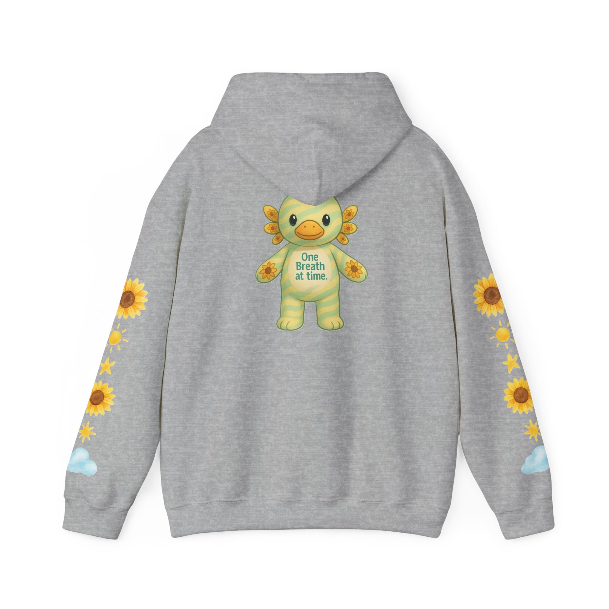 Sunny Message Unisex Hoodie, Cute Sweatshirt, Gift for Sunshine Lovers, Spring Fashion, Cozy Wear, Mental Health Support