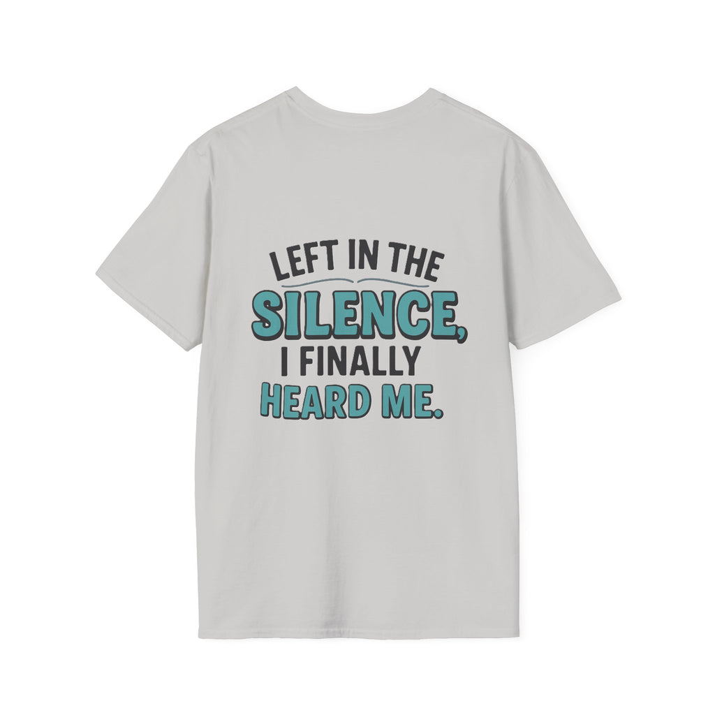 Mindful Message T-Shirt, Unisex Inspirational Tee, Gift for Relaxation, Self-Care Apparel, Mental Wellness Shirt