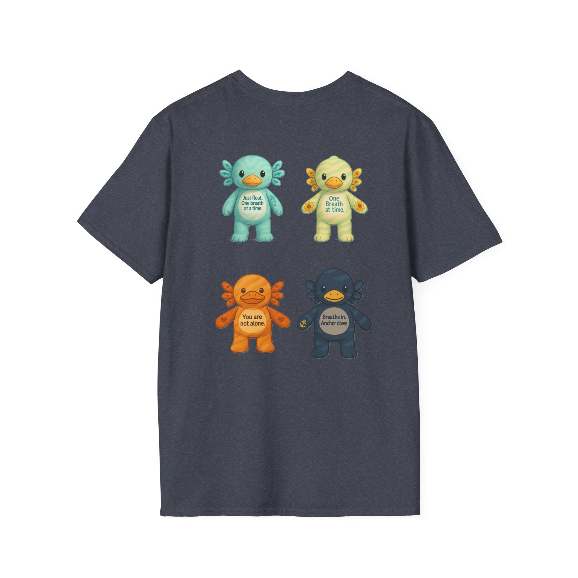 MamiPals Unisex Softstyle T-Shirt, Cute Monsters Tee, Unique Gift, Family Fun Shirt, Birthday Party Apparel, Playful Everyday Wear