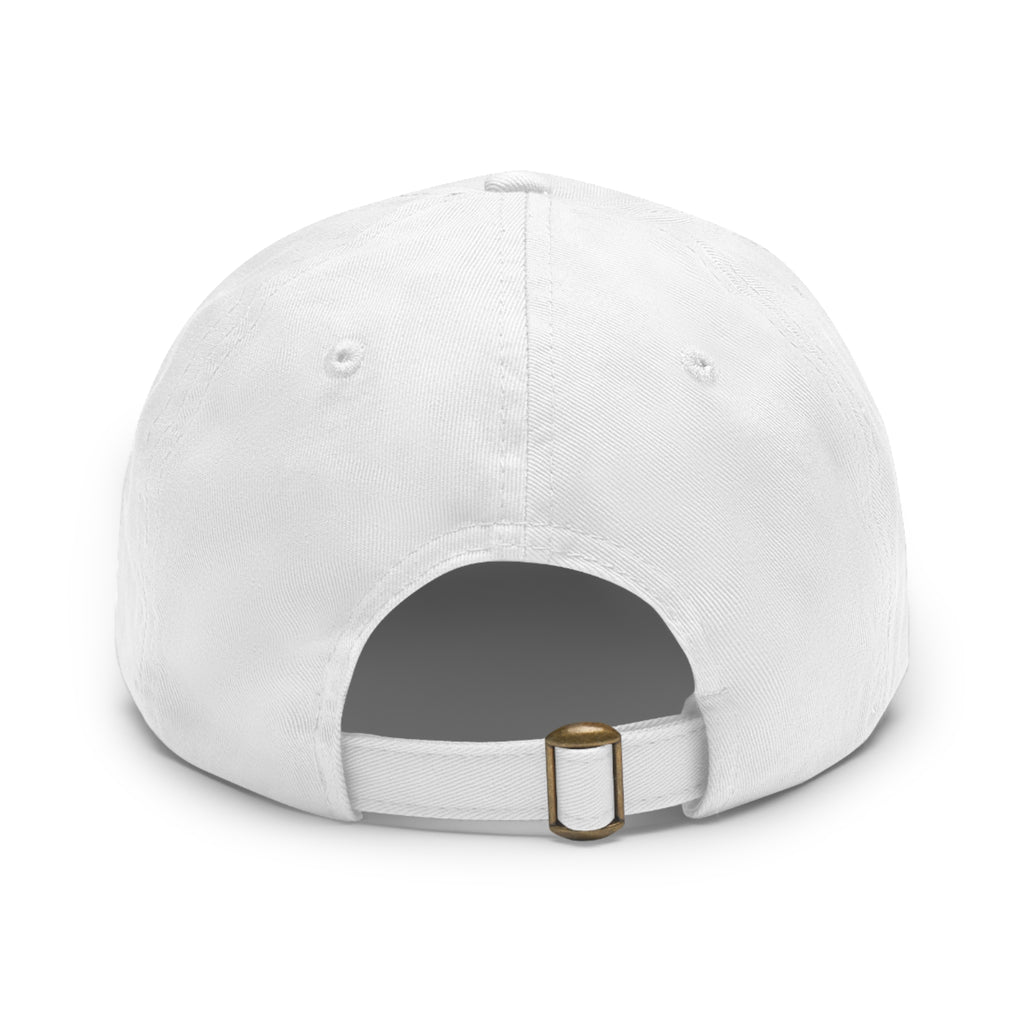 Nautical Dad Hat with Leather Patch, Storm Anchor Cap, Casual Beachwear, Perfect Gift for Fathers, Summer Accessories