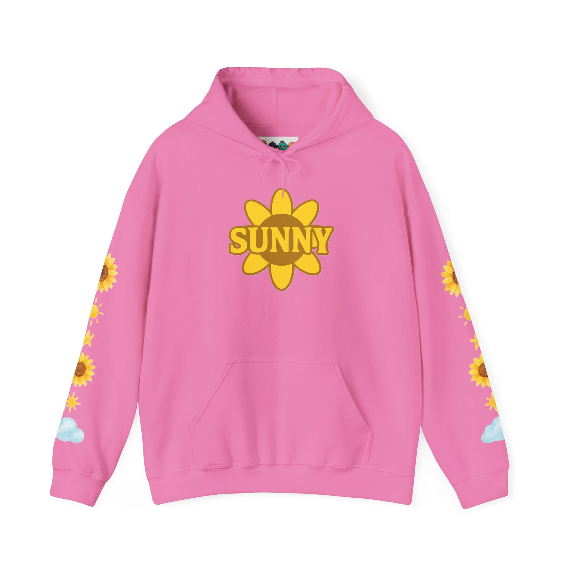 Sunny Message Unisex Hoodie, Cute Sweatshirt, Gift for Sunshine Lovers, Spring Fashion, Cozy Wear, Mental Health Support
