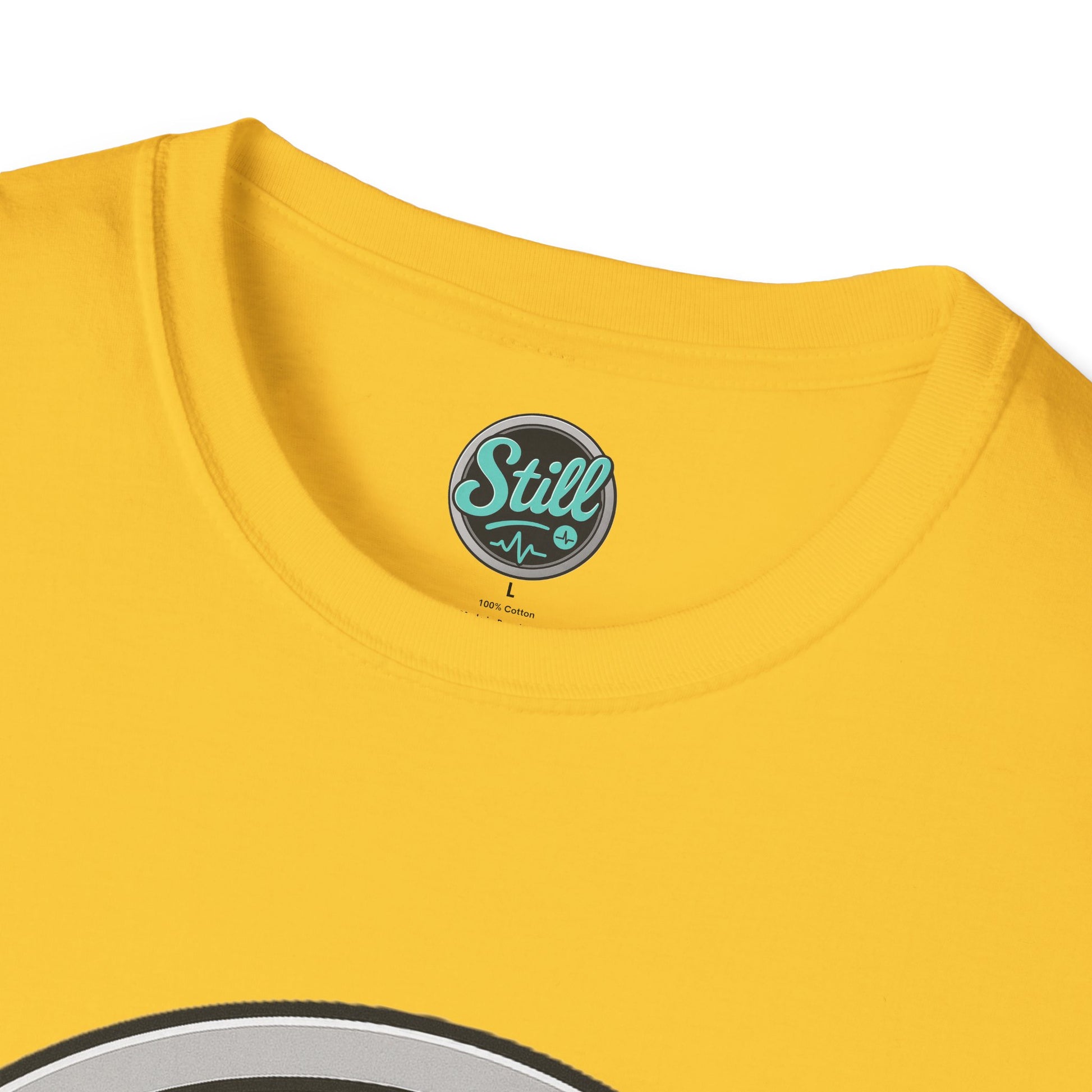 Still Vibes Unisex Softstyle T-Shirt, Casual Tee, Gift for Music Lovers, Relaxation Shirt, Everyday Wear, Comfort Fashion