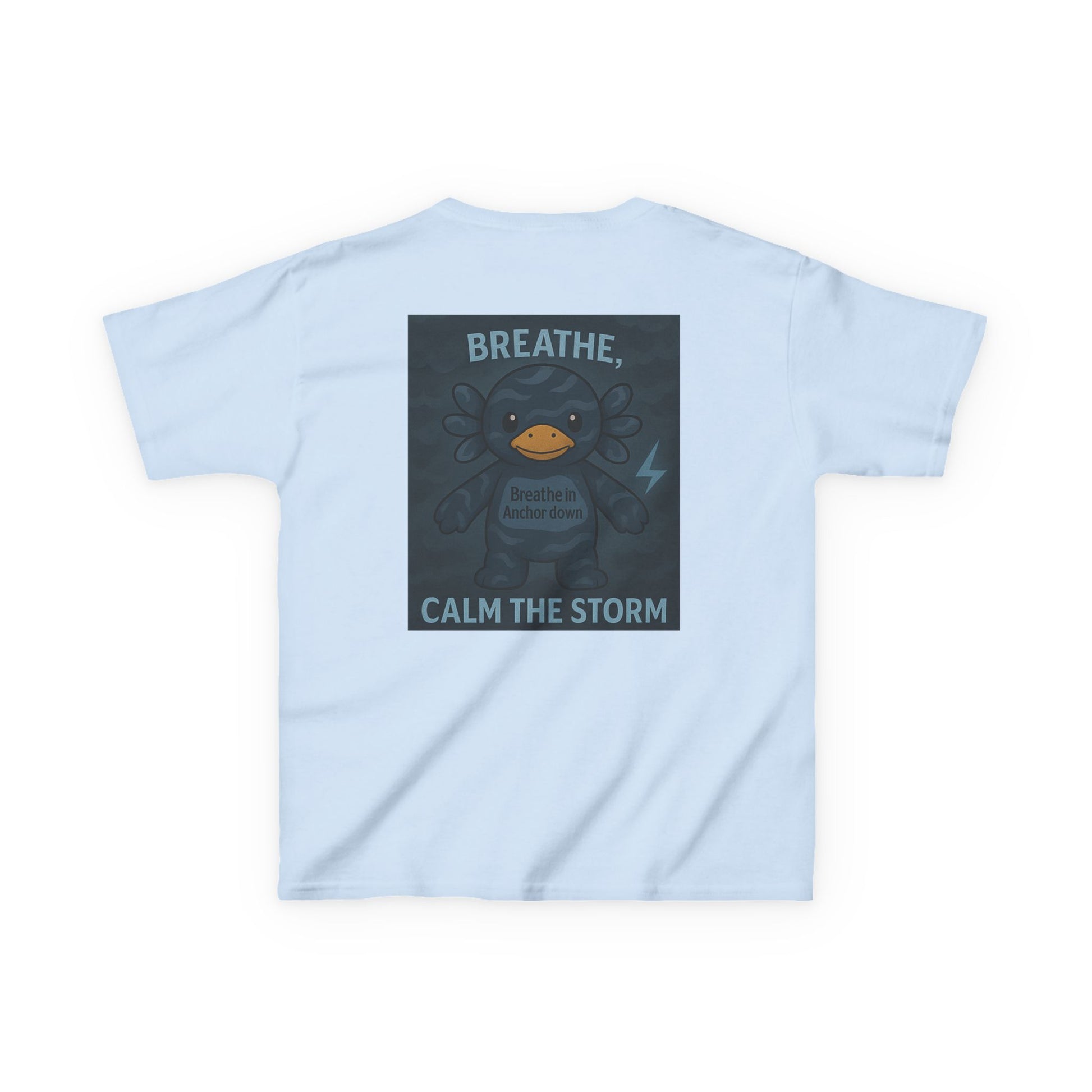Kids Storm Graphic Tee, Fun Kids Shirt, Calm the Storm Tee, Kids Cartoon T-Shirt, Unique Gift for Boys and Girls