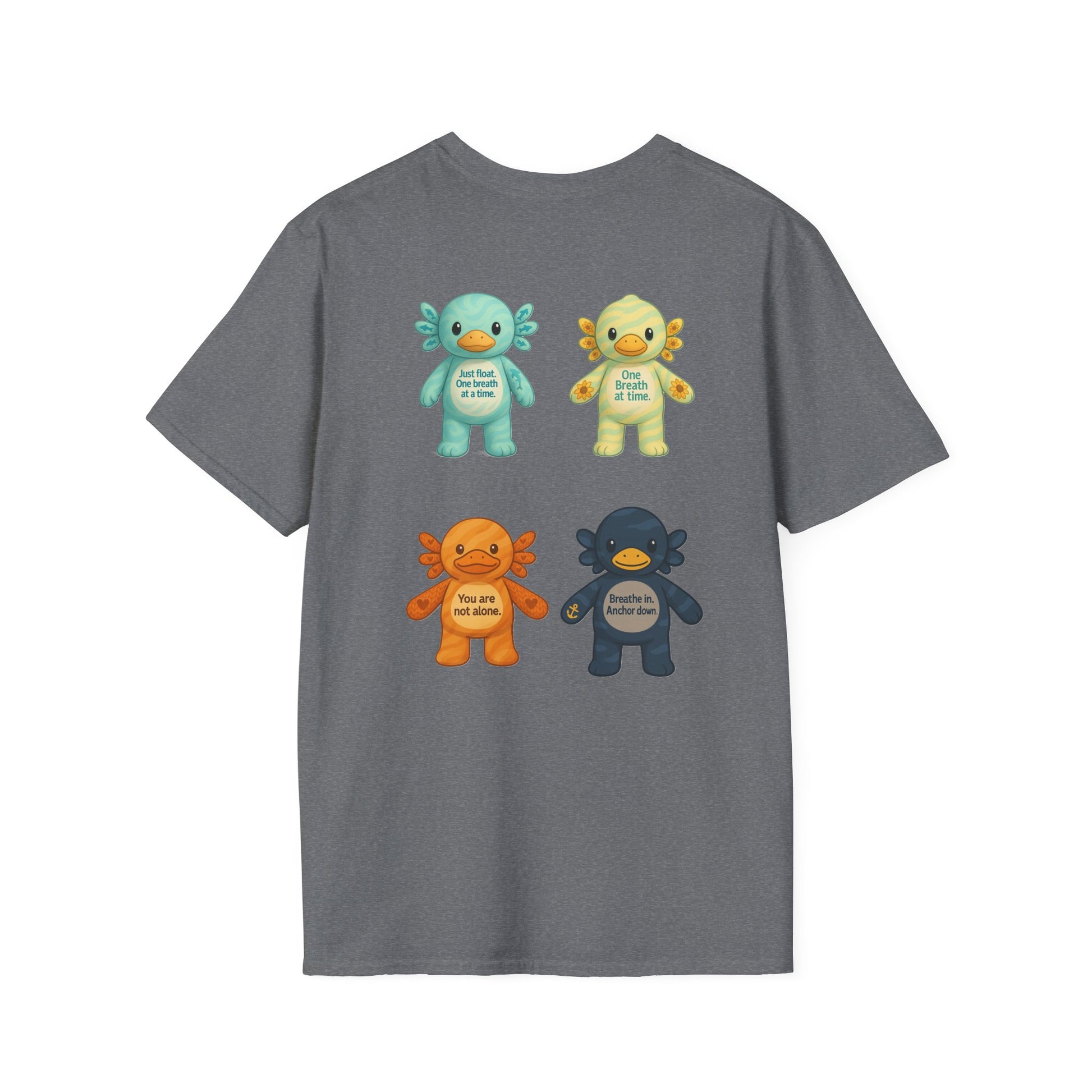 MamiPals Unisex Softstyle T-Shirt, Cute Monsters Tee, Unique Gift, Family Fun Shirt, Birthday Party Apparel, Playful Everyday Wear