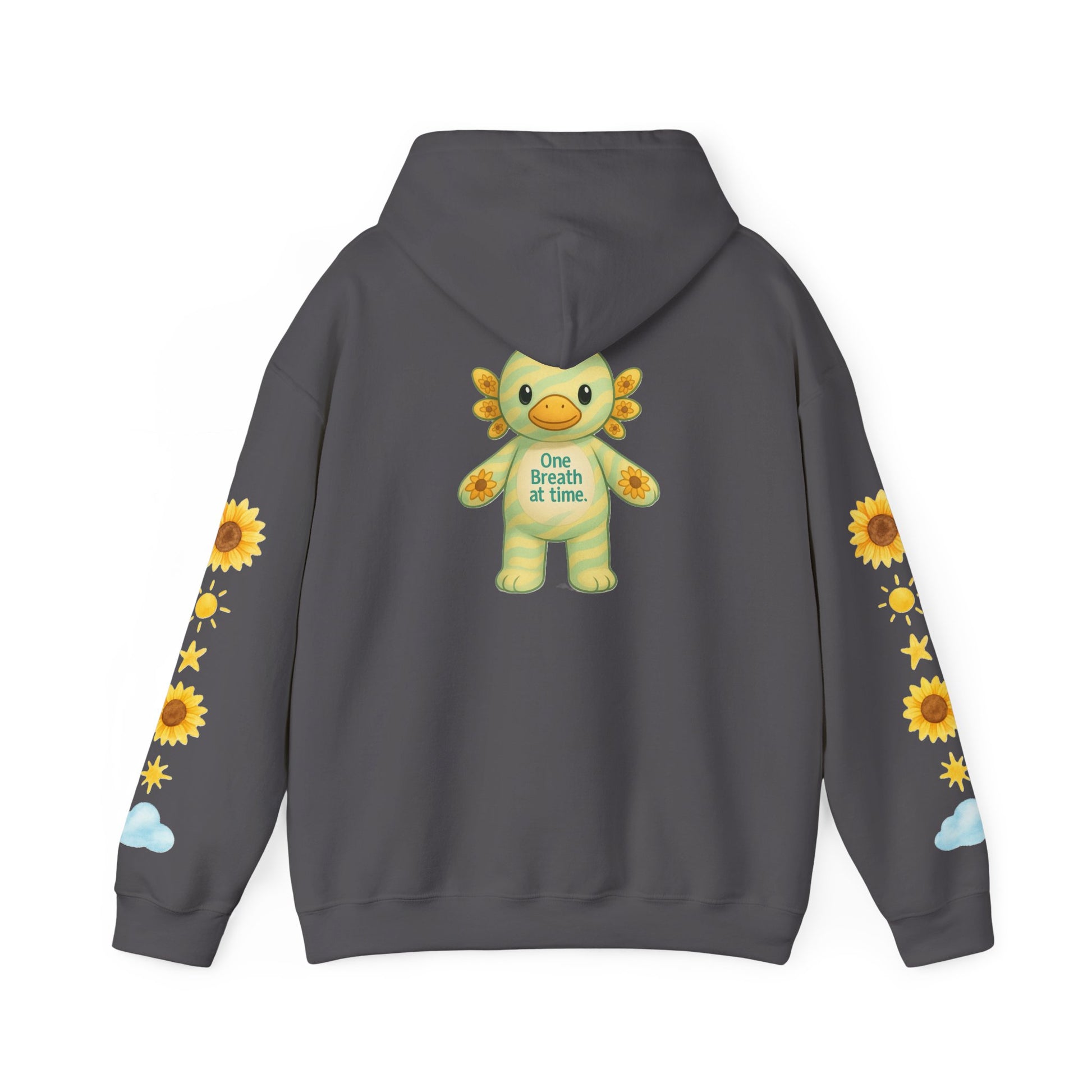 Sunny Message Unisex Hoodie, Cute Sweatshirt, Gift for Sunshine Lovers, Spring Fashion, Cozy Wear, Mental Health Support