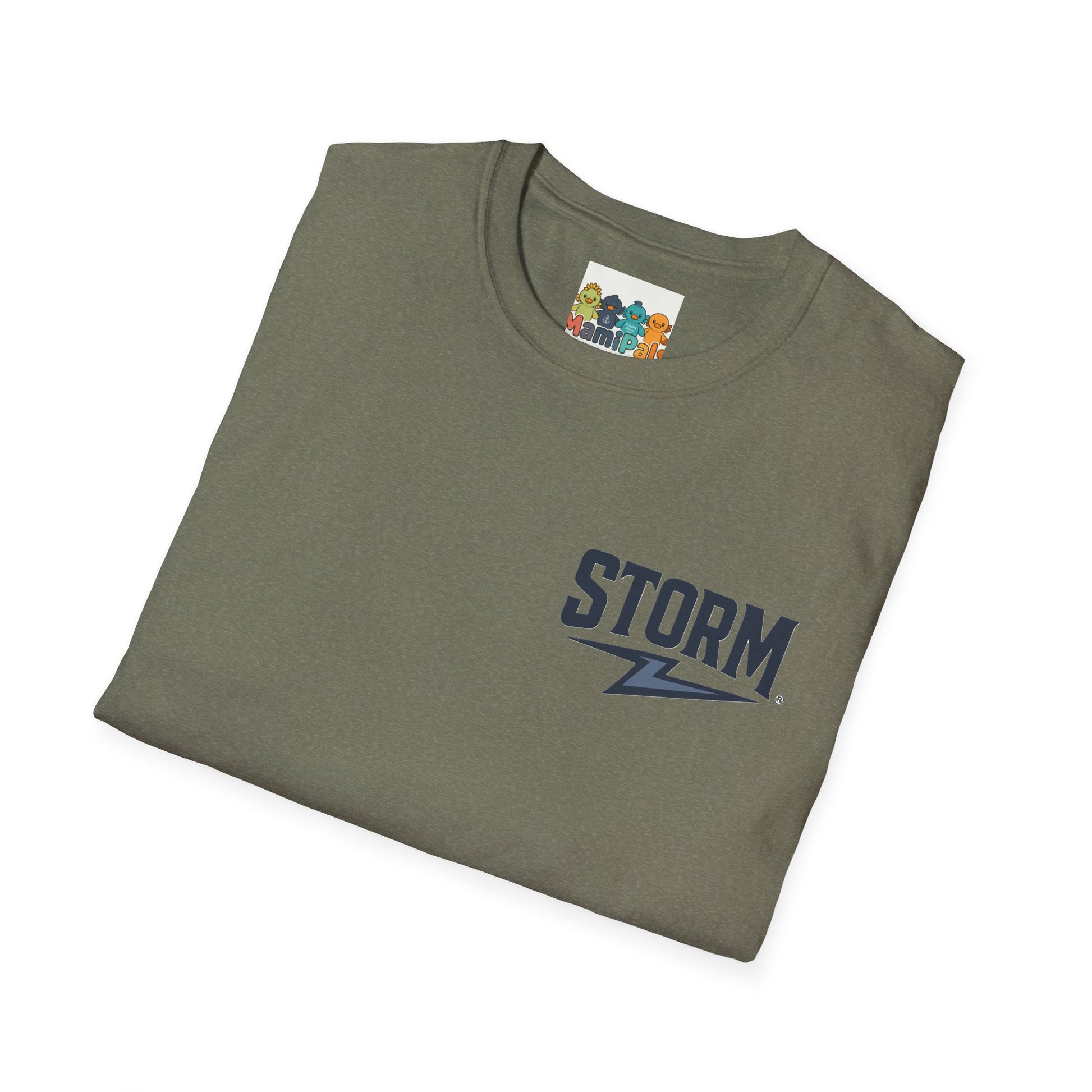 Stormy Duck Unisex T-Shirt, Cute Casual Tee, Fun Gift for Kids & Adults, Summer Adventure Apparel, Rainy Day Outfit