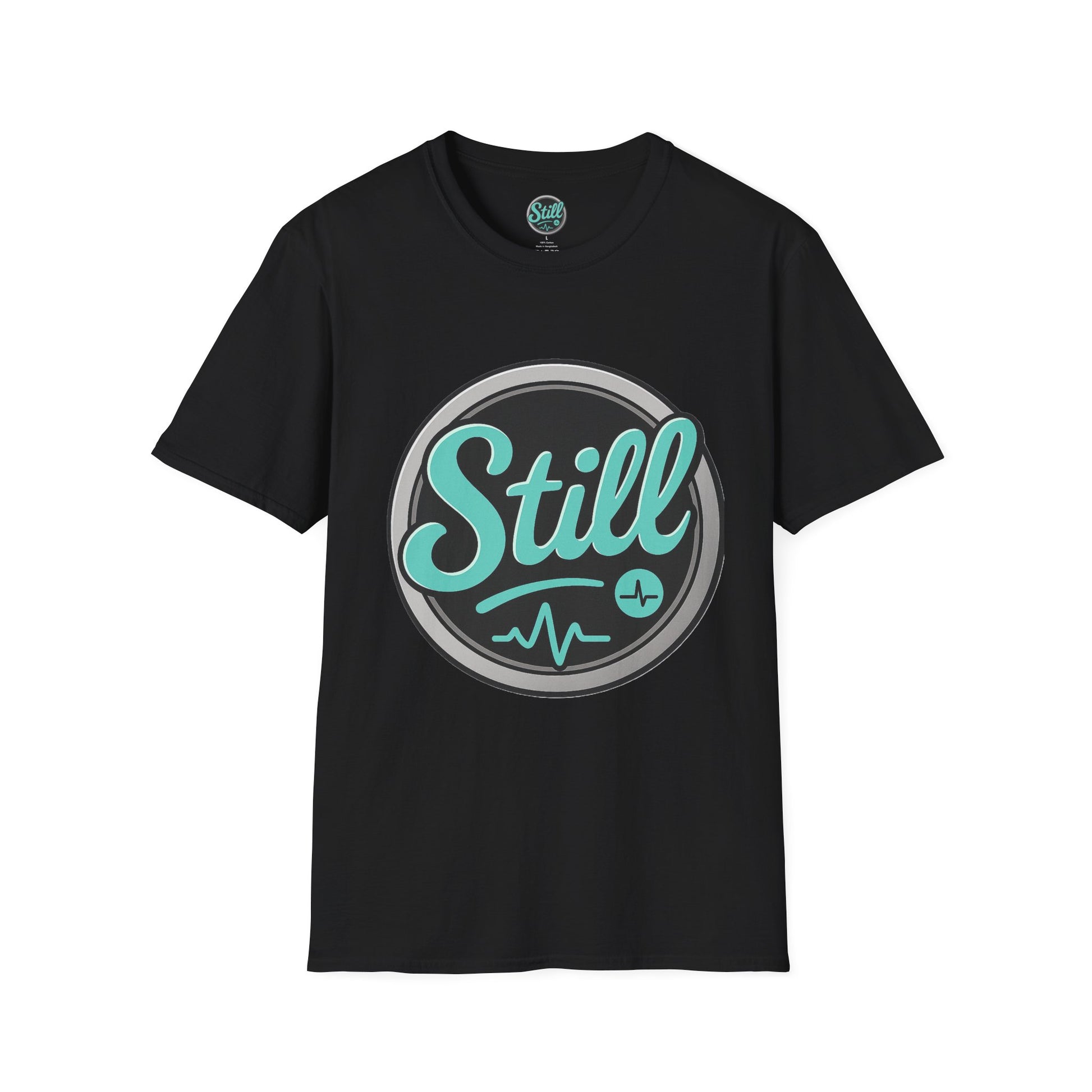 Still Vibes Unisex Softstyle T-Shirt, Casual Tee, Gift for Music Lovers, Relaxation Shirt, Everyday Wear, Comfort Fashion