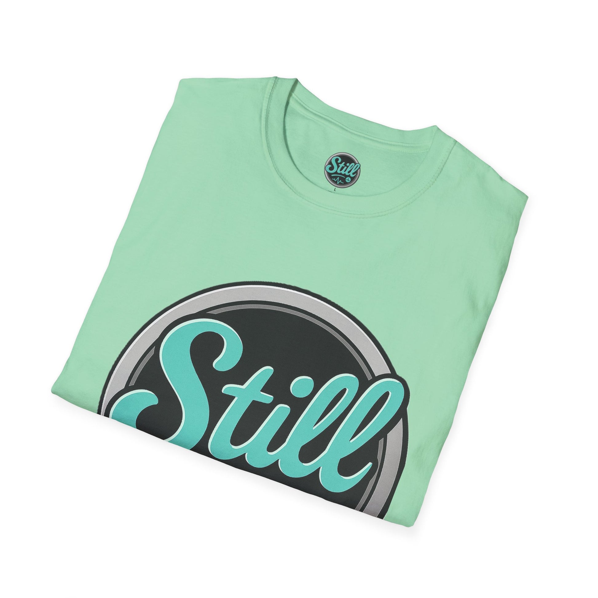 Still Vibes Unisex Softstyle T-Shirt, Casual Tee, Gift for Music Lovers, Relaxation Shirt, Everyday Wear, Comfort Fashion