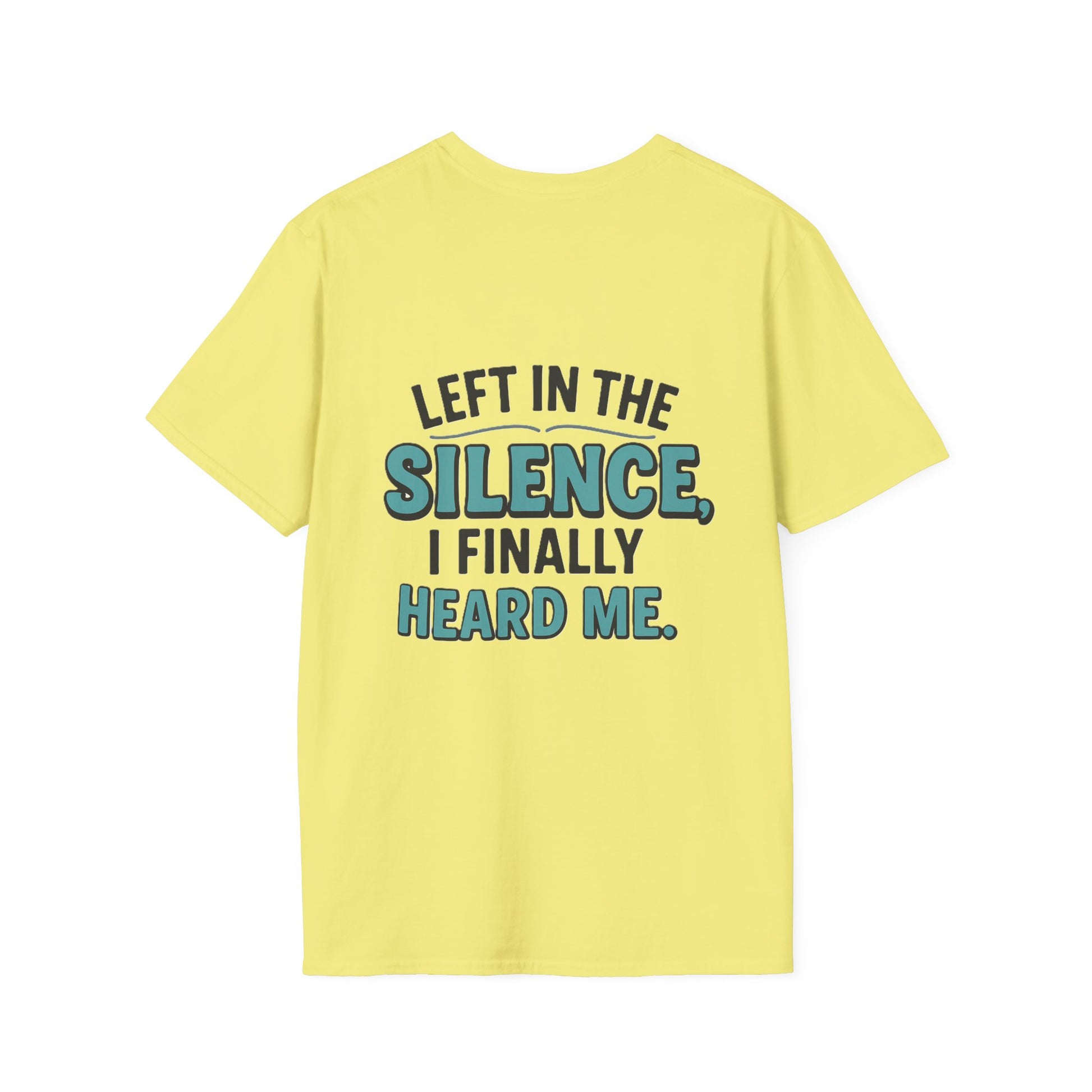 Mindful Message T-Shirt, Unisex Inspirational Tee, Gift for Relaxation, Self-Care Apparel, Mental Wellness Shirt