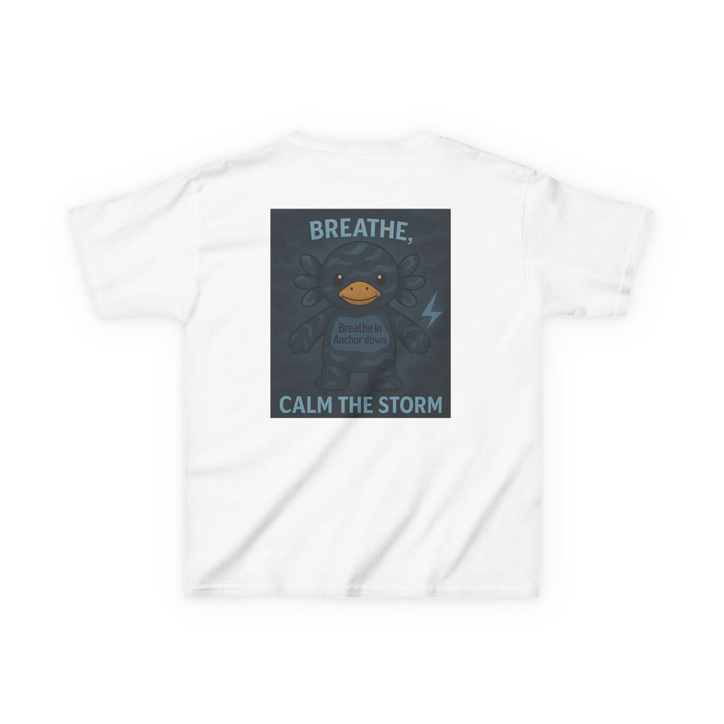 Kids Storm Graphic Tee, Fun Kids Shirt, Calm the Storm Tee, Kids Cartoon T-Shirt, Unique Gift for Boys and Girls