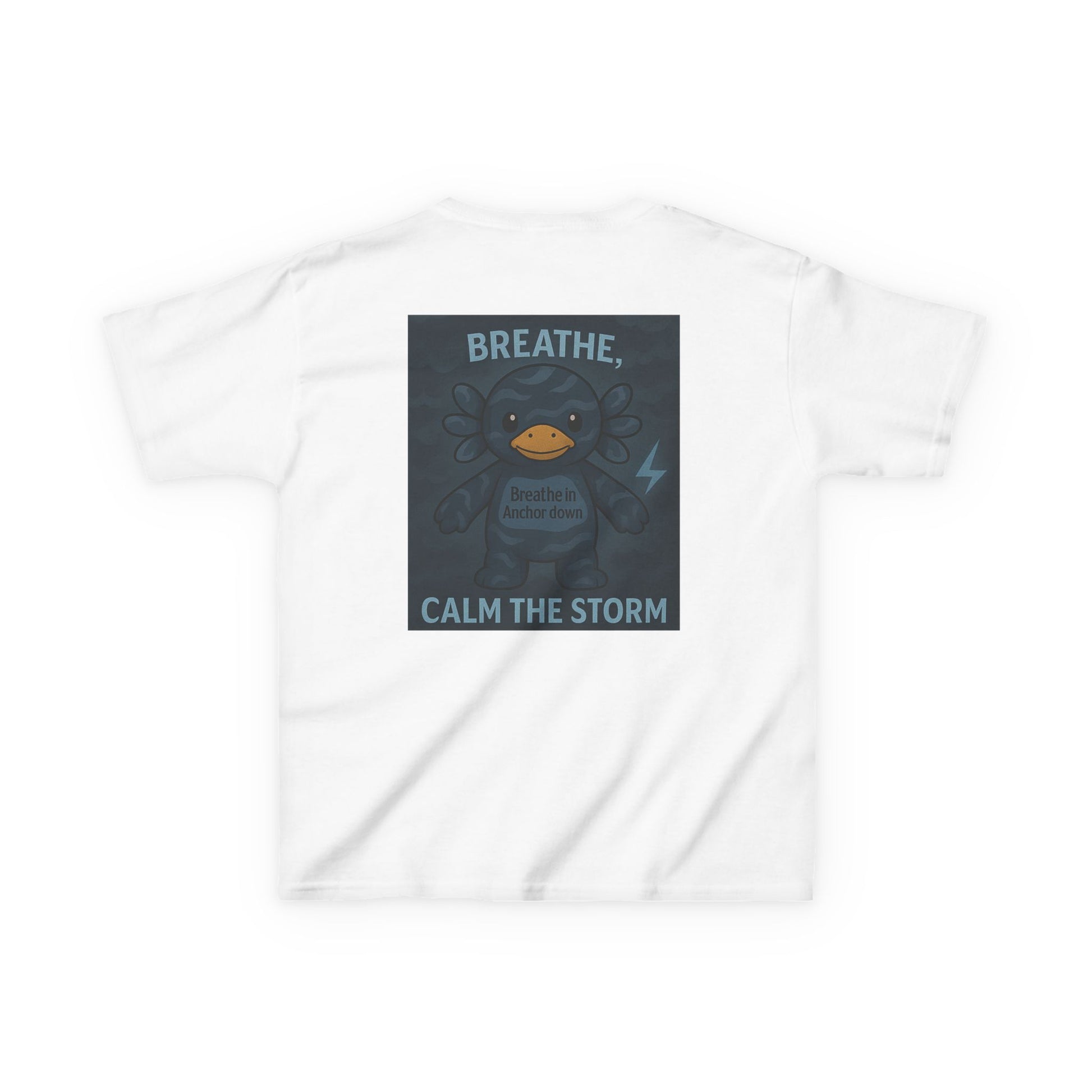 Kids Storm Graphic Tee, Fun Kids Shirt, Calm the Storm Tee, Kids Cartoon T-Shirt, Unique Gift for Boys and Girls