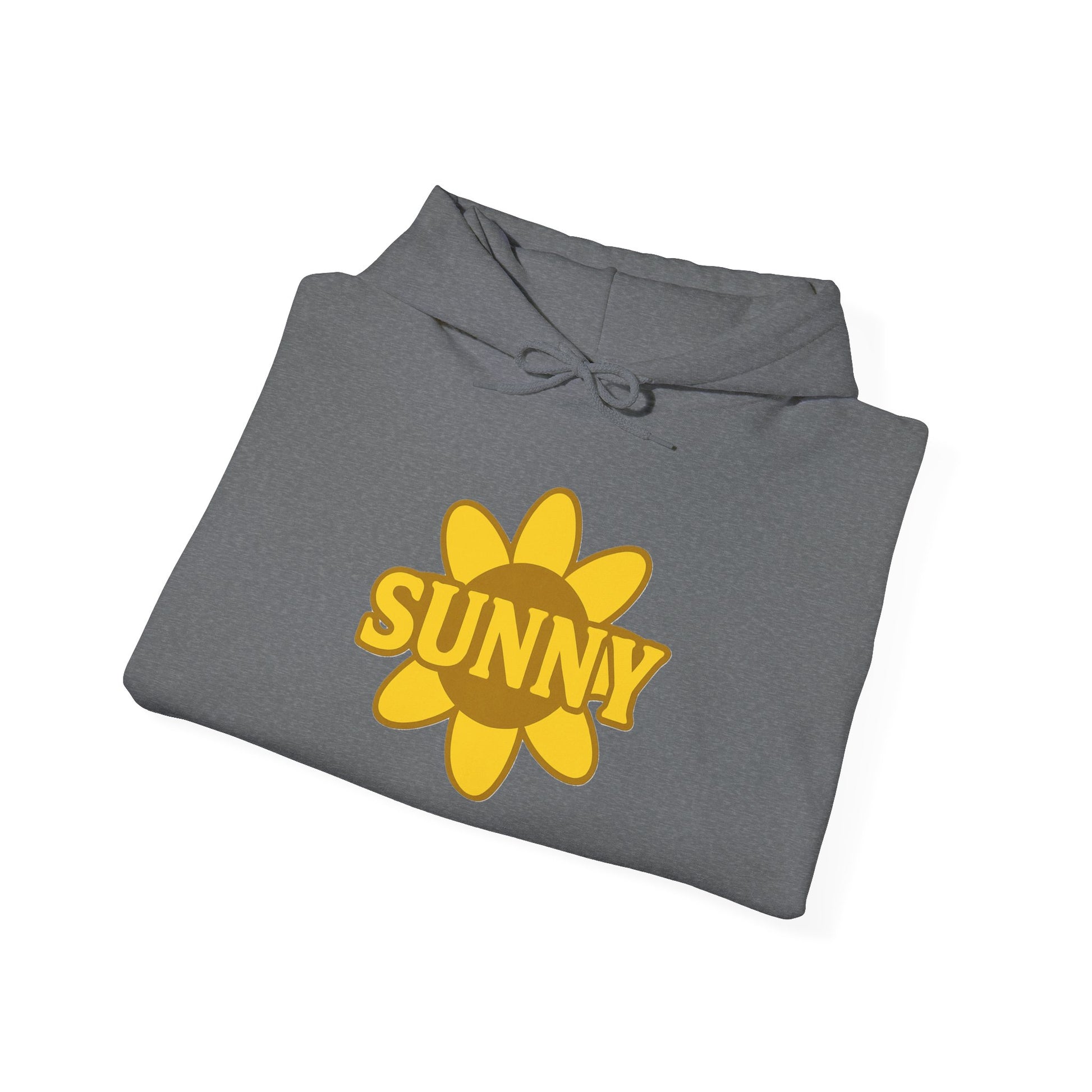 Sunny Message Unisex Hoodie, Cute Sweatshirt, Gift for Sunshine Lovers, Spring Fashion, Cozy Wear, Mental Health Support