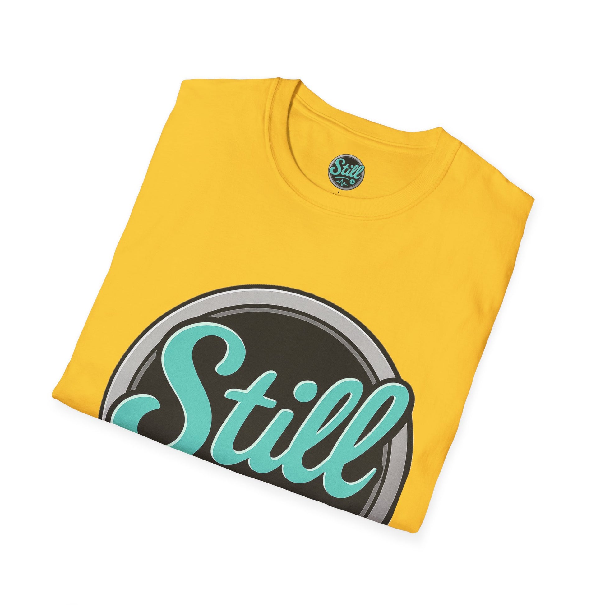 Still Vibes Unisex Softstyle T-Shirt, Casual Tee, Gift for Music Lovers, Relaxation Shirt, Everyday Wear, Comfort Fashion