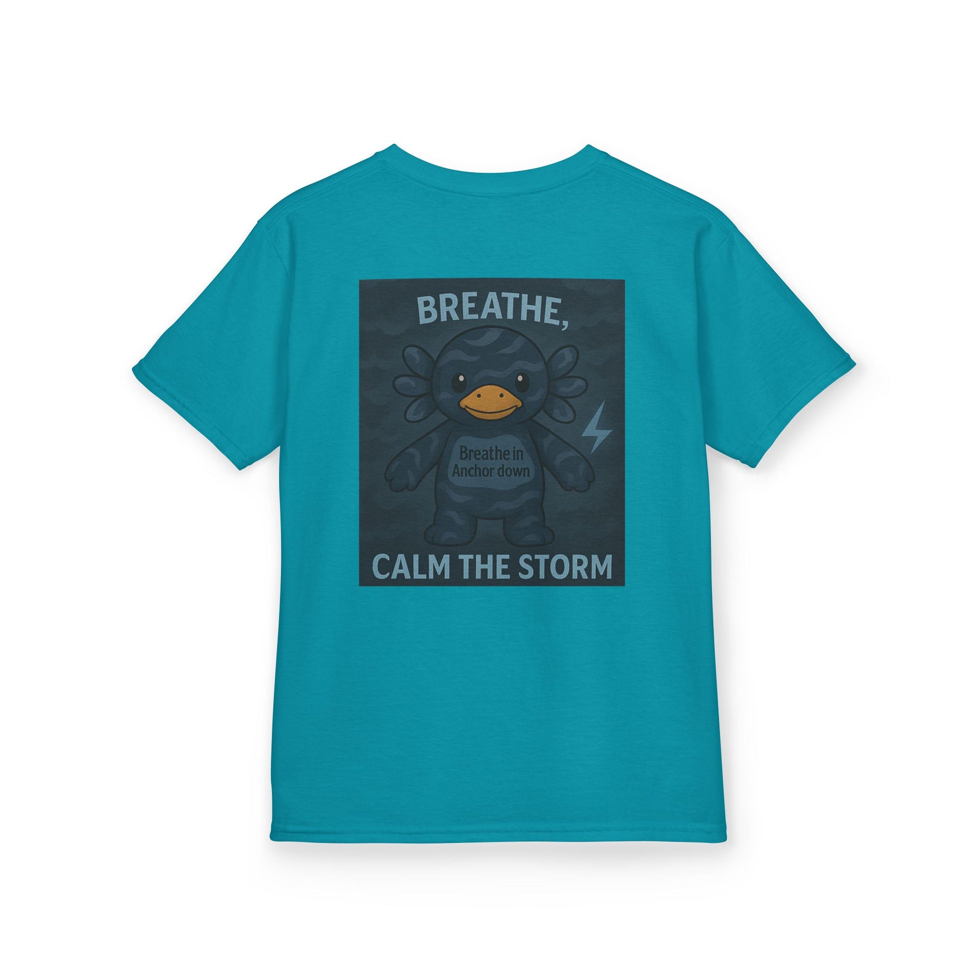 Kids Storm Graphic Tee, Fun Kids Shirt, Calm the Storm Tee, Kids Cartoon T-Shirt, Unique Gift for Boys and Girls