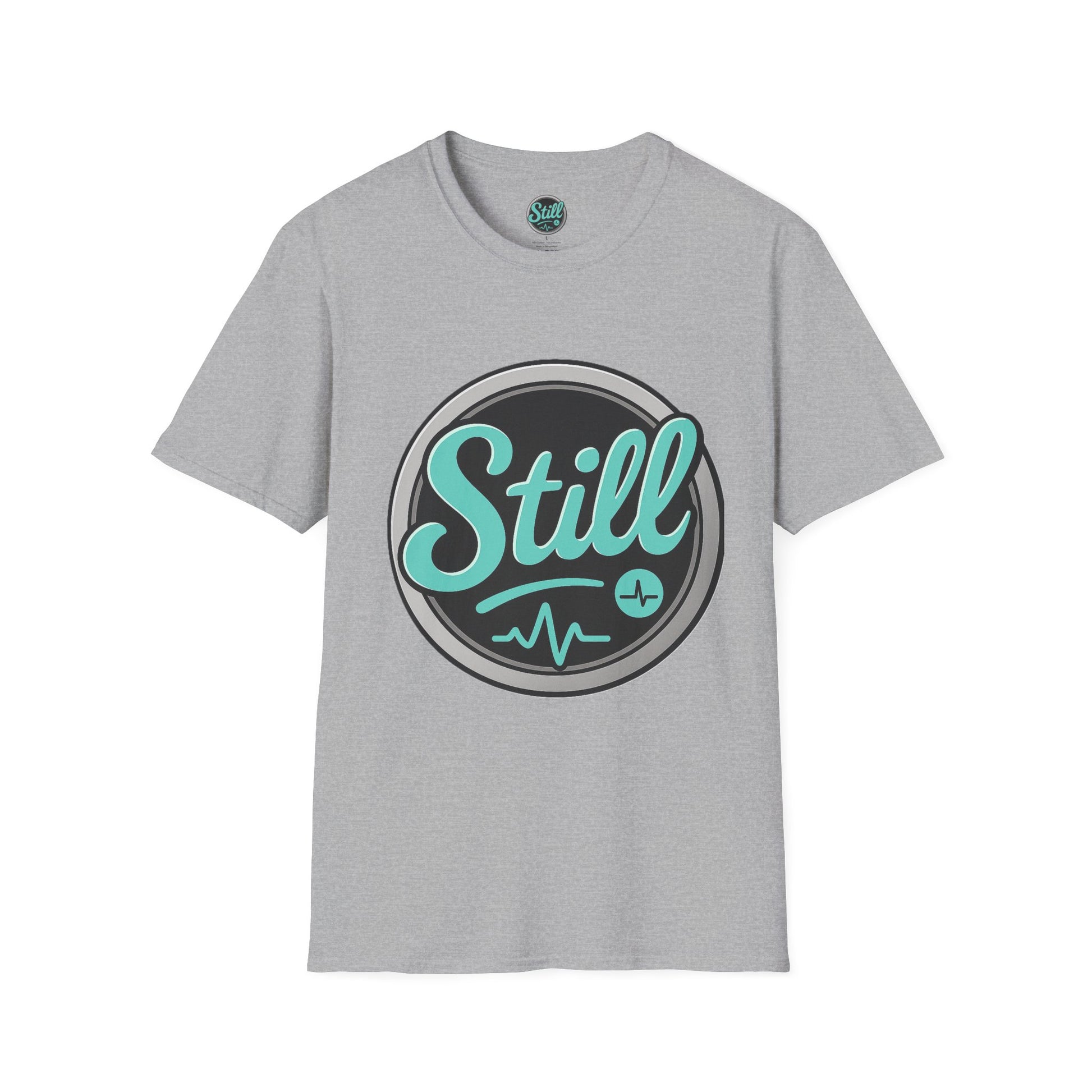 Still Vibes Unisex Softstyle T-Shirt, Casual Tee, Gift for Music Lovers, Relaxation Shirt, Everyday Wear, Comfort Fashion