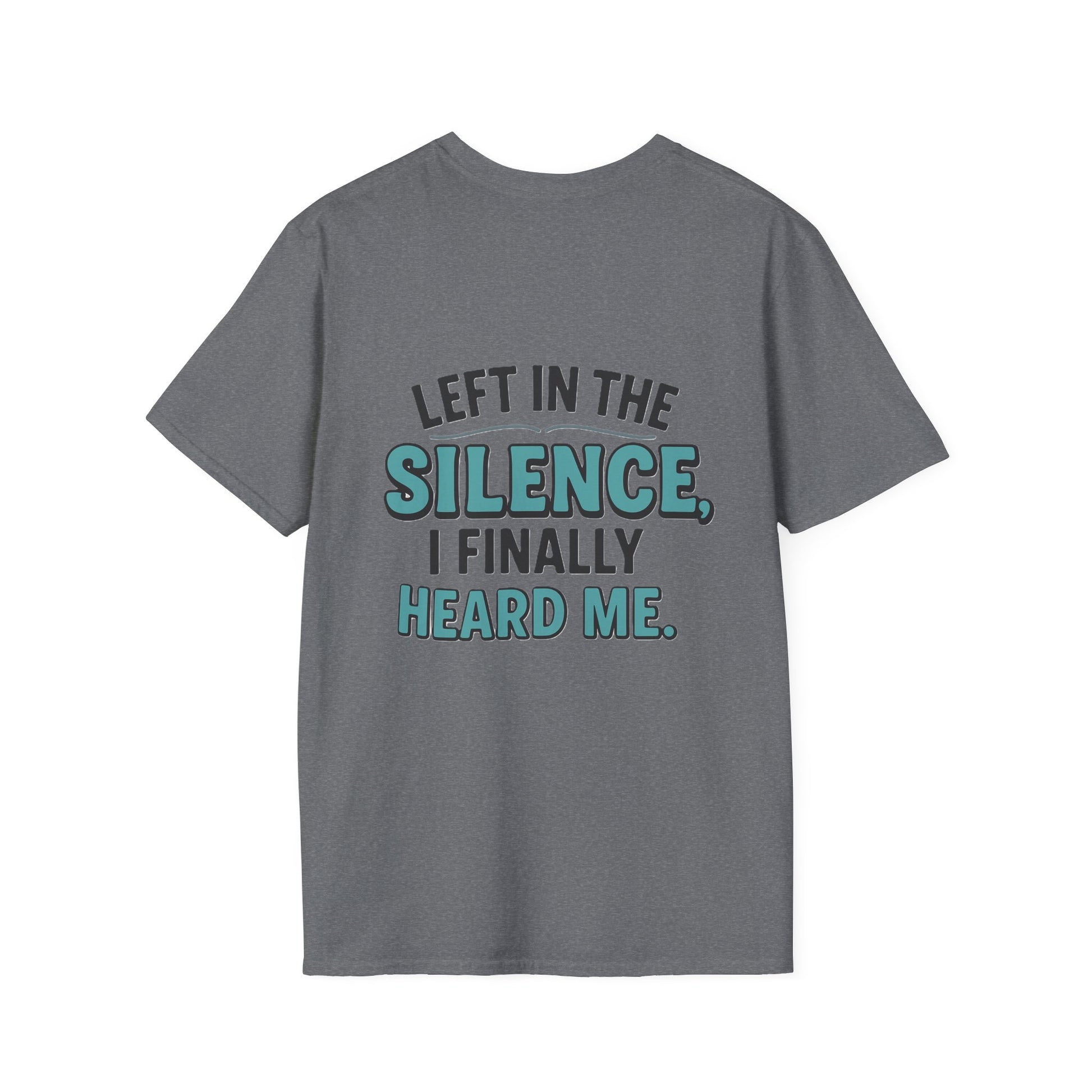 Mindful Message T-Shirt, Unisex Inspirational Tee, Gift for Relaxation, Self-Care Apparel, Mental Wellness Shirt