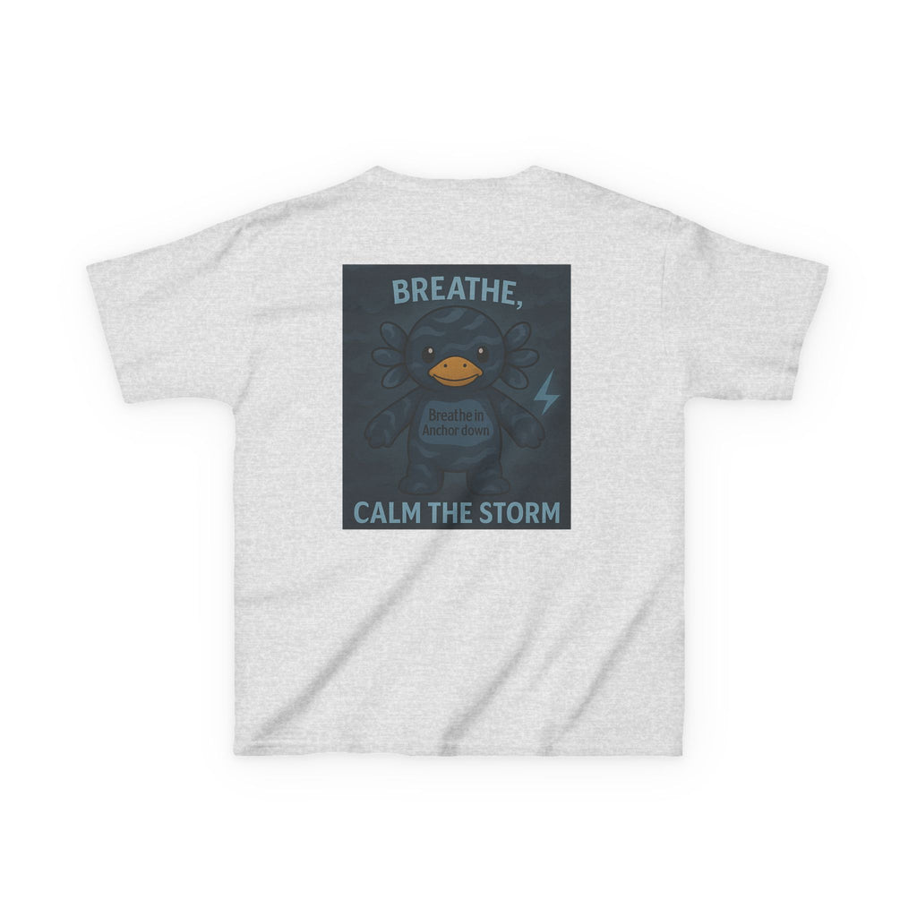 Kids Storm Graphic Tee, Fun Kids Shirt, Calm the Storm Tee, Kids Cartoon T-Shirt, Unique Gift for Boys and Girls