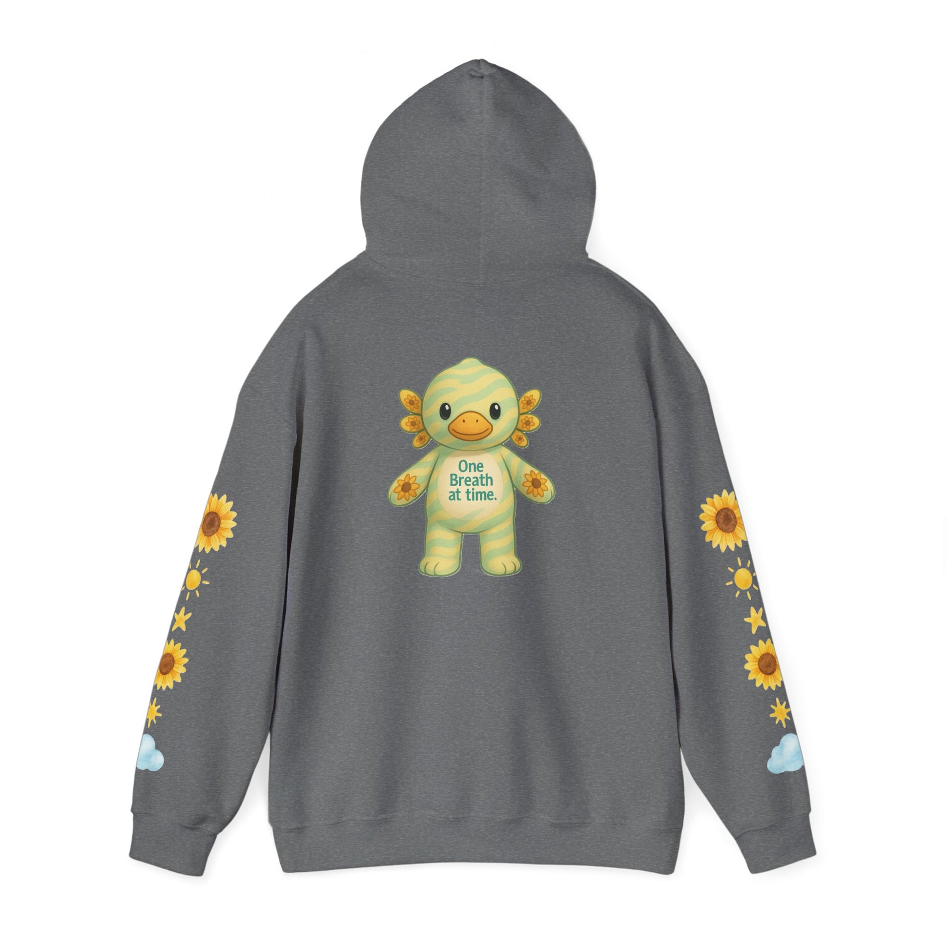 Sunny Message Unisex Hoodie, Cute Sweatshirt, Gift for Sunshine Lovers, Spring Fashion, Cozy Wear, Mental Health Support