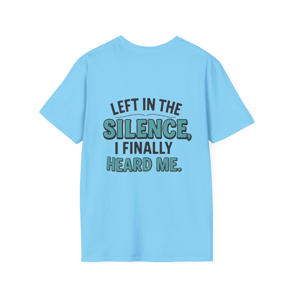 Mindful Message T-Shirt, Unisex Inspirational Tee, Gift for Relaxation, Self-Care Apparel, Mental Wellness Shirt