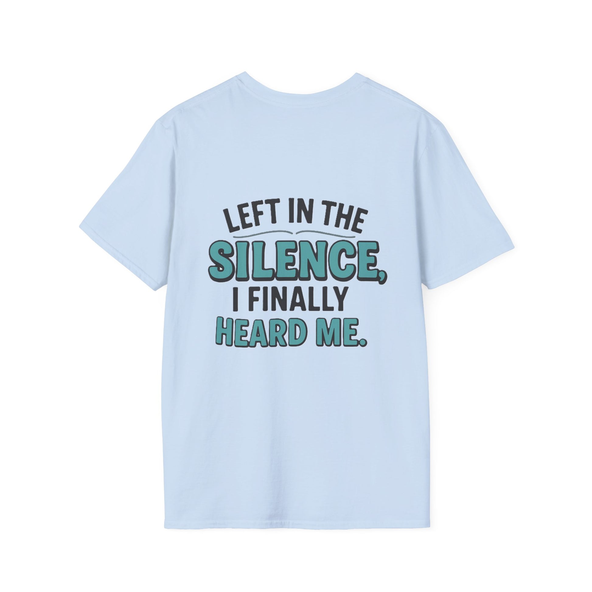 Mindful Message T-Shirt, Unisex Inspirational Tee, Gift for Relaxation, Self-Care Apparel, Mental Wellness Shirt