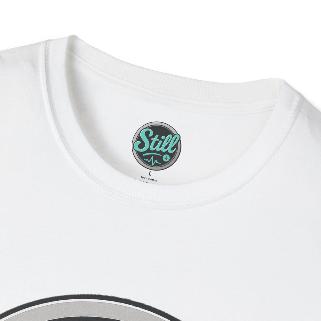 Still Vibes Unisex Softstyle T-Shirt, Casual Tee, Gift for Music Lovers, Relaxation Shirt, Everyday Wear, Comfort Fashion
