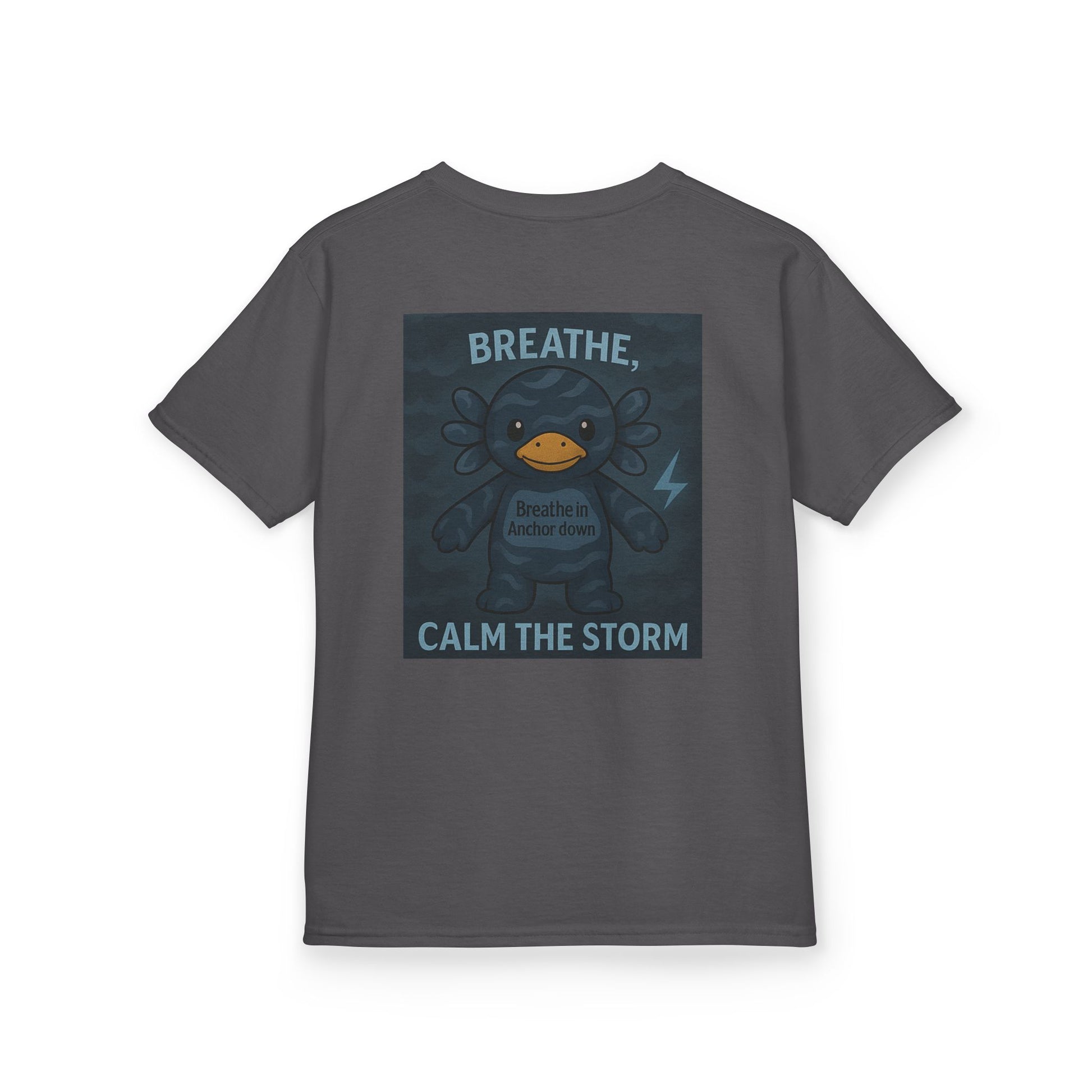 Kids Storm Graphic Tee, Fun Kids Shirt, Calm the Storm Tee, Kids Cartoon T-Shirt, Unique Gift for Boys and Girls