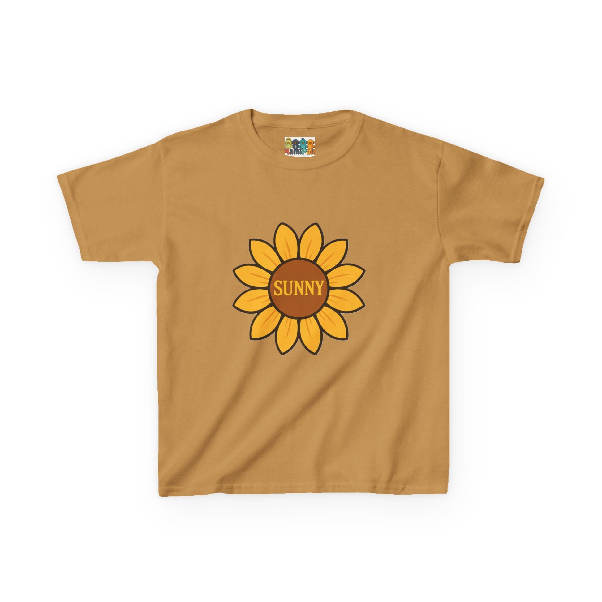 Sunny Sunflower Kids Tee, Bright Summer Shirt, Cute Gift for Children, Fun Playwear, Nature-Themed Outfit, Thoughtful Birthday Present