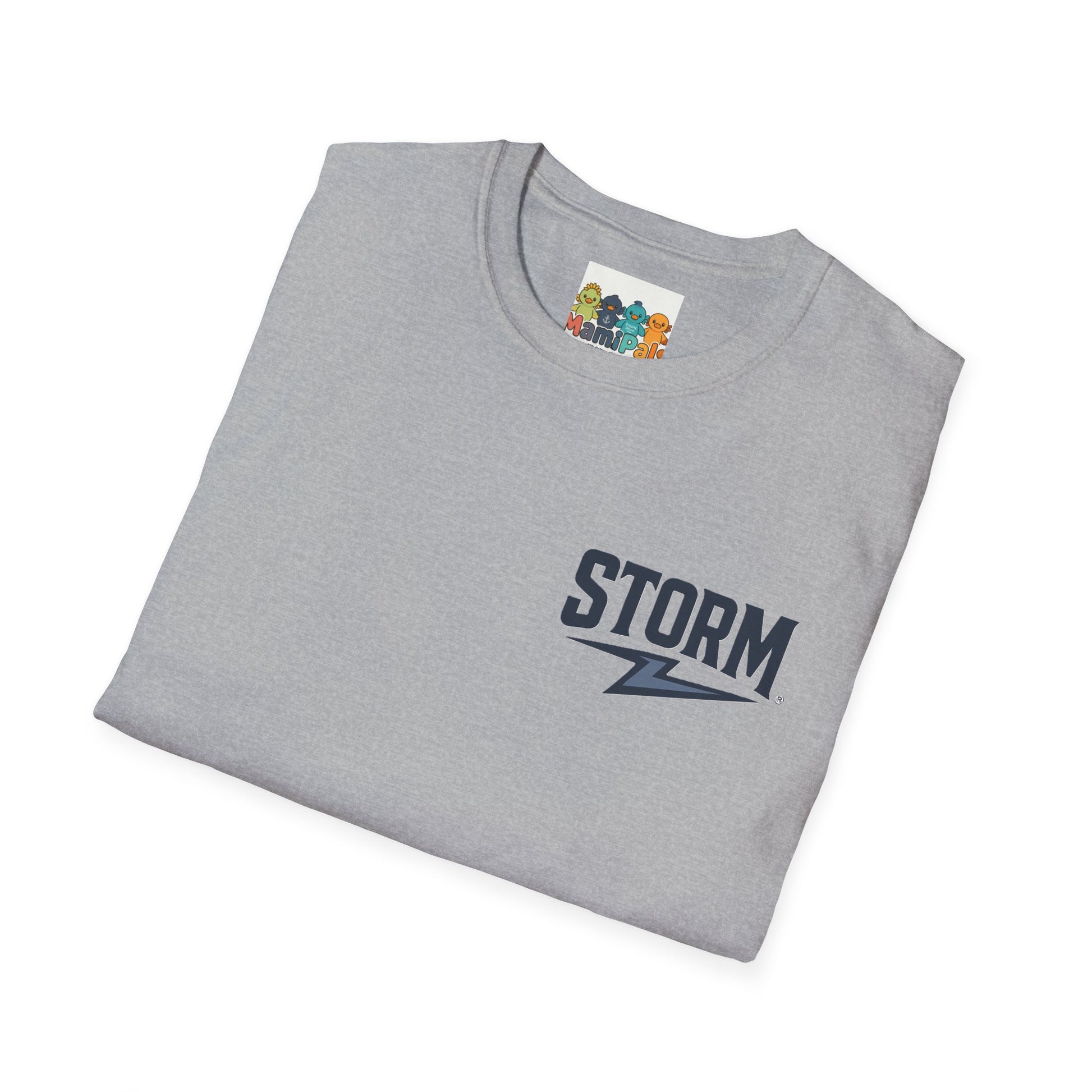 Stormy Duck Unisex T-Shirt, Cute Casual Tee, Fun Gift for Kids & Adults, Summer Adventure Apparel, Rainy Day Outfit