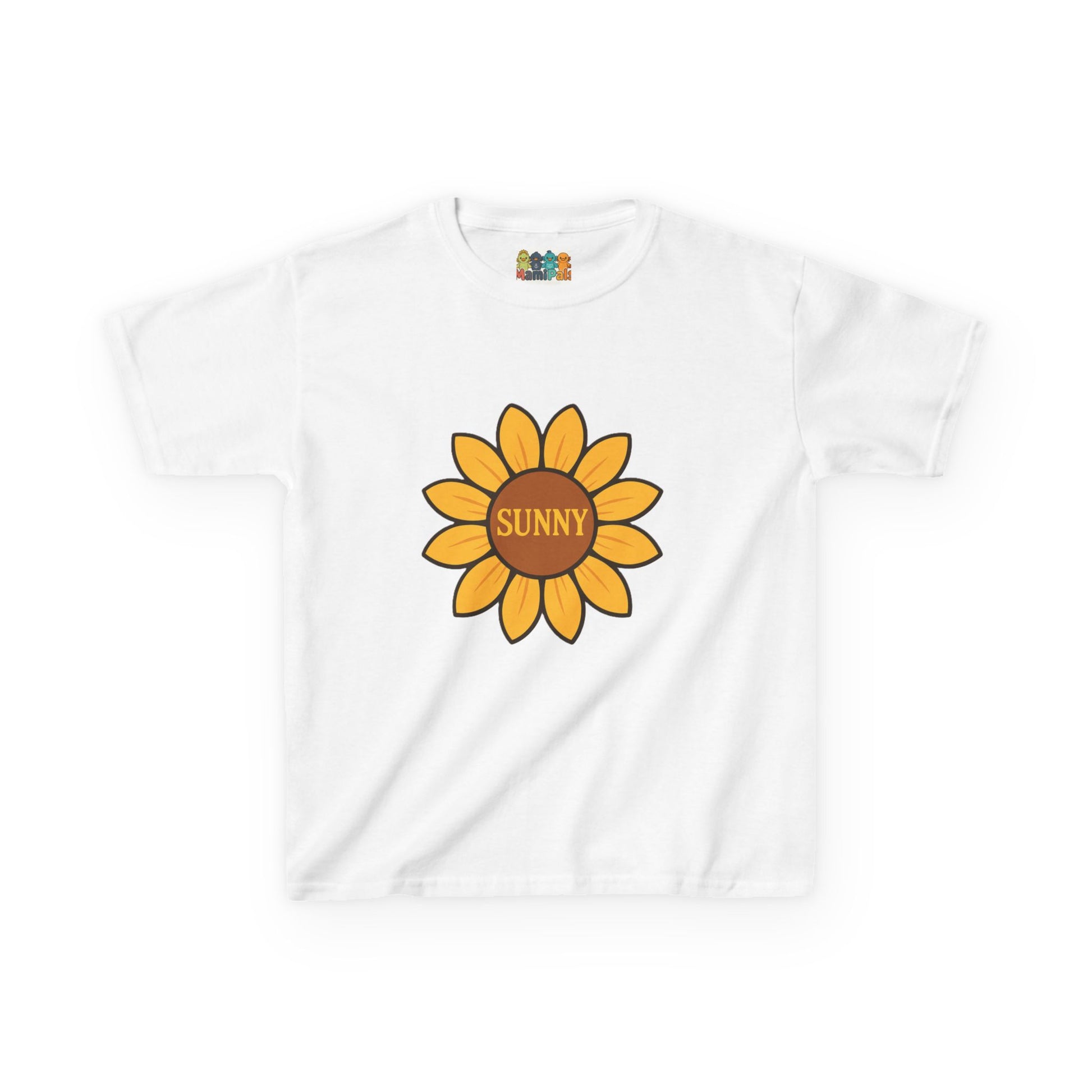 Sunny Sunflower Kids Tee, Bright Summer Shirt, Cute Gift for Children, Fun Playwear, Nature-Themed Outfit, Thoughtful Birthday Present
