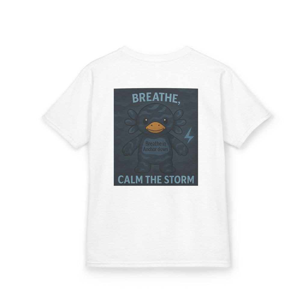 Kids Storm Graphic Tee, Fun Kids Shirt, Calm the Storm Tee, Kids Cartoon T-Shirt, Unique Gift for Boys and Girls