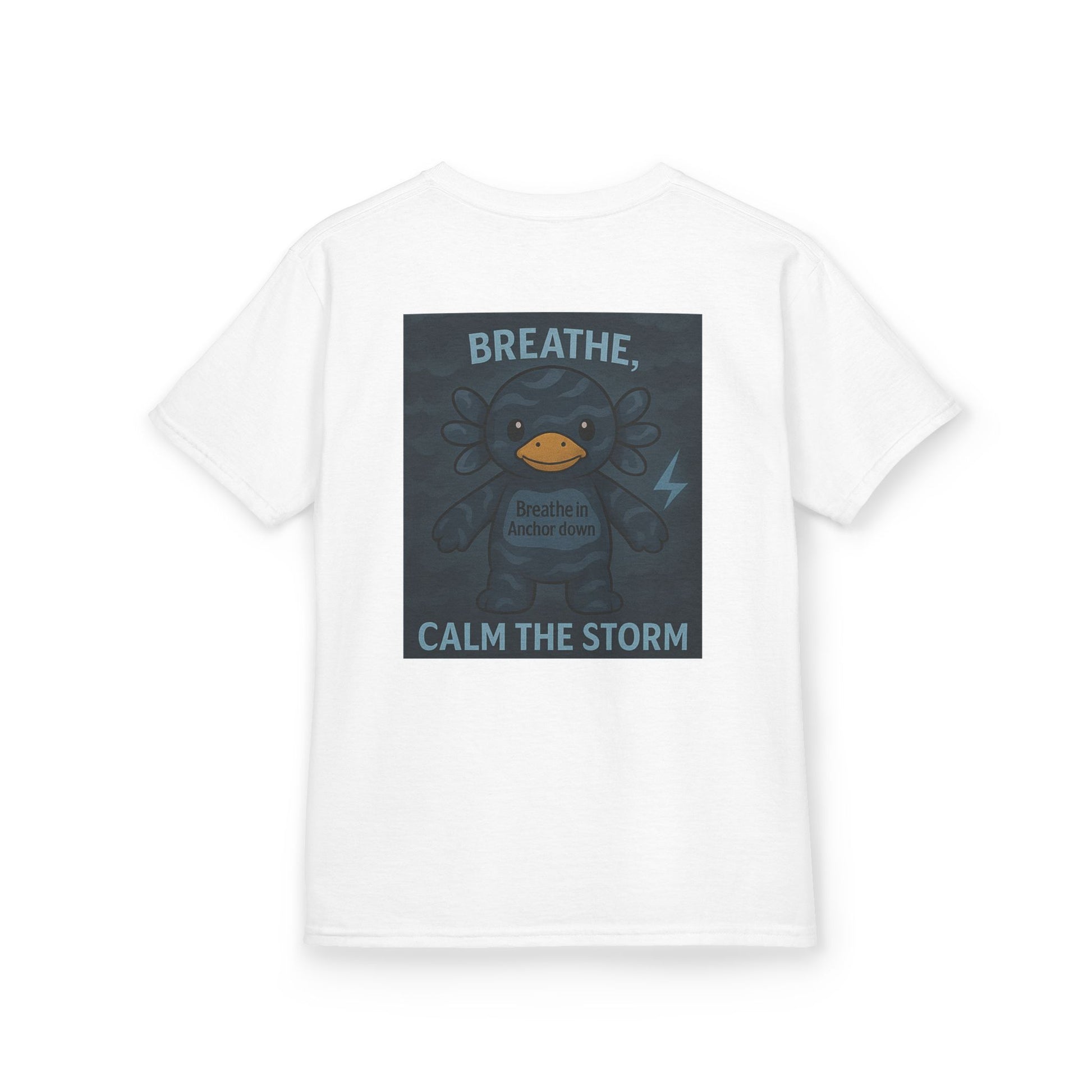 Kids Storm Graphic Tee, Fun Kids Shirt, Calm the Storm Tee, Kids Cartoon T-Shirt, Unique Gift for Boys and Girls