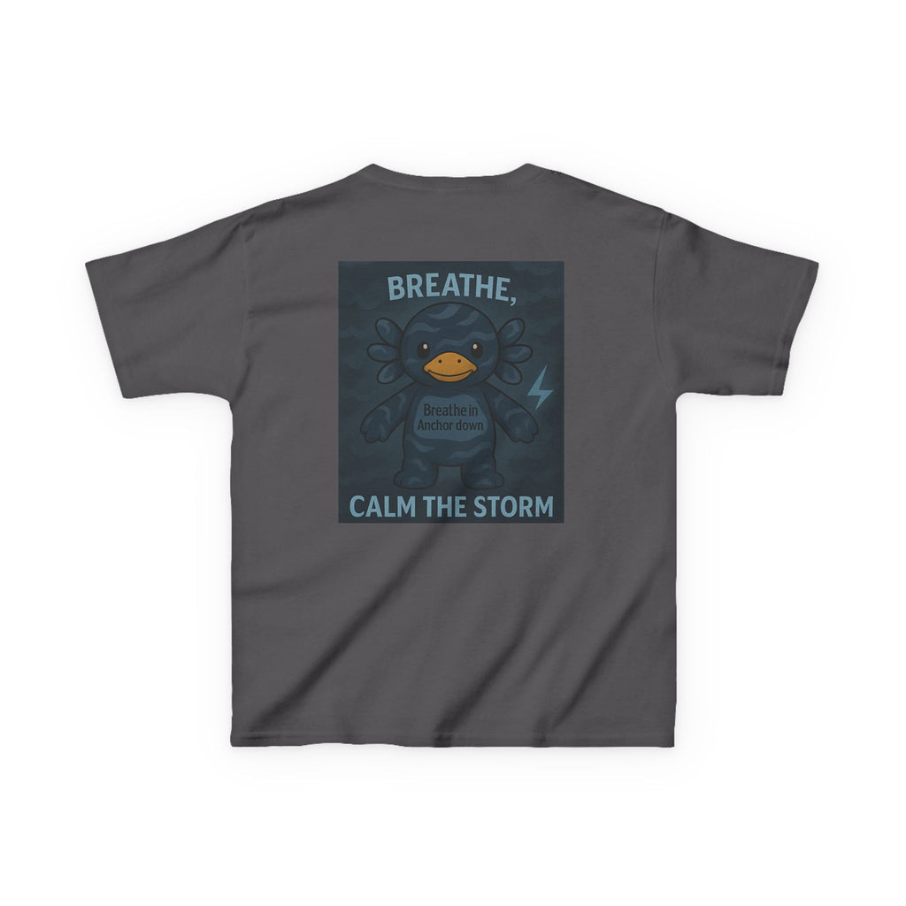 Kids Storm Graphic Tee, Fun Kids Shirt, Calm the Storm Tee, Kids Cartoon T-Shirt, Unique Gift for Boys and Girls