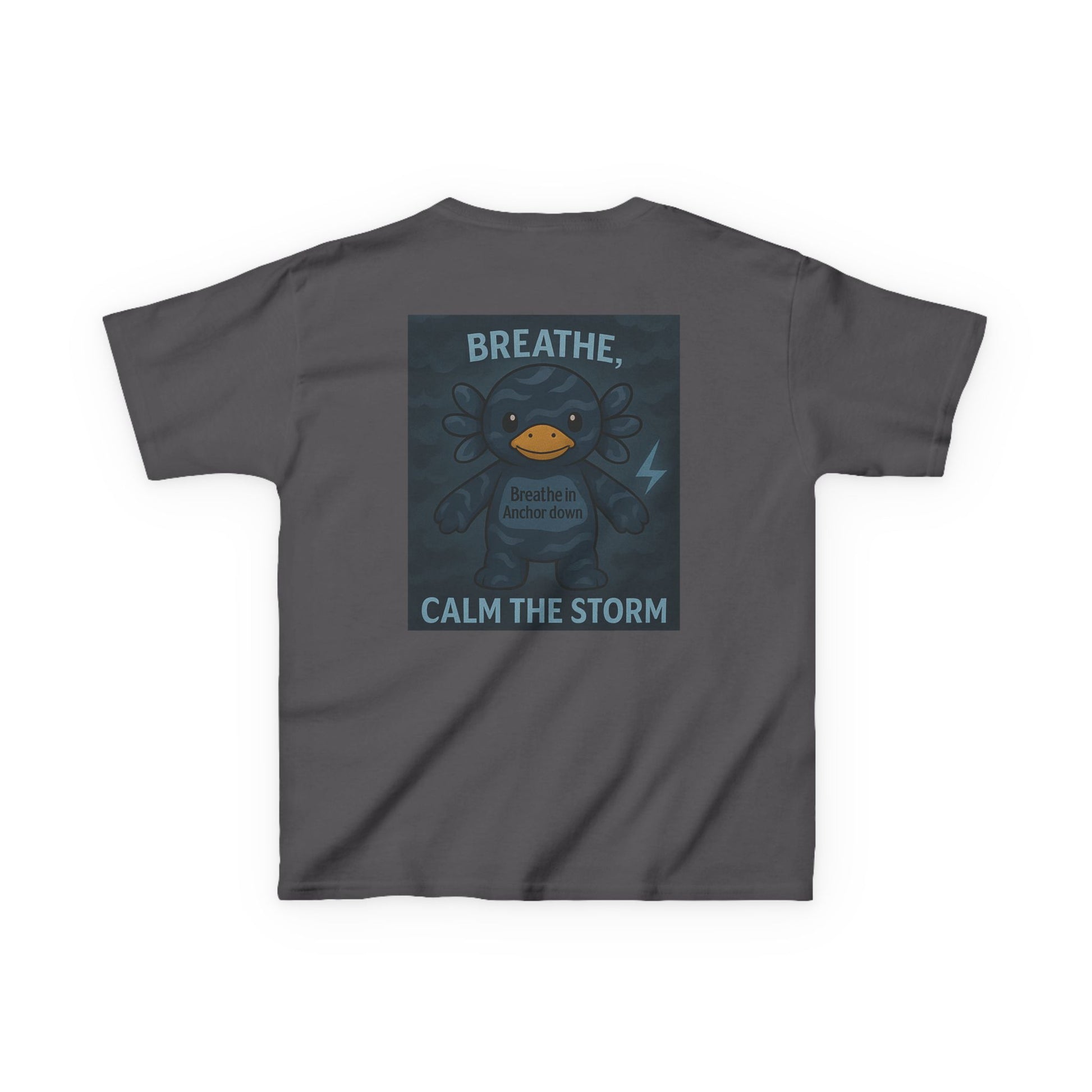 Kids Storm Graphic Tee, Fun Kids Shirt, Calm the Storm Tee, Kids Cartoon T-Shirt, Unique Gift for Boys and Girls