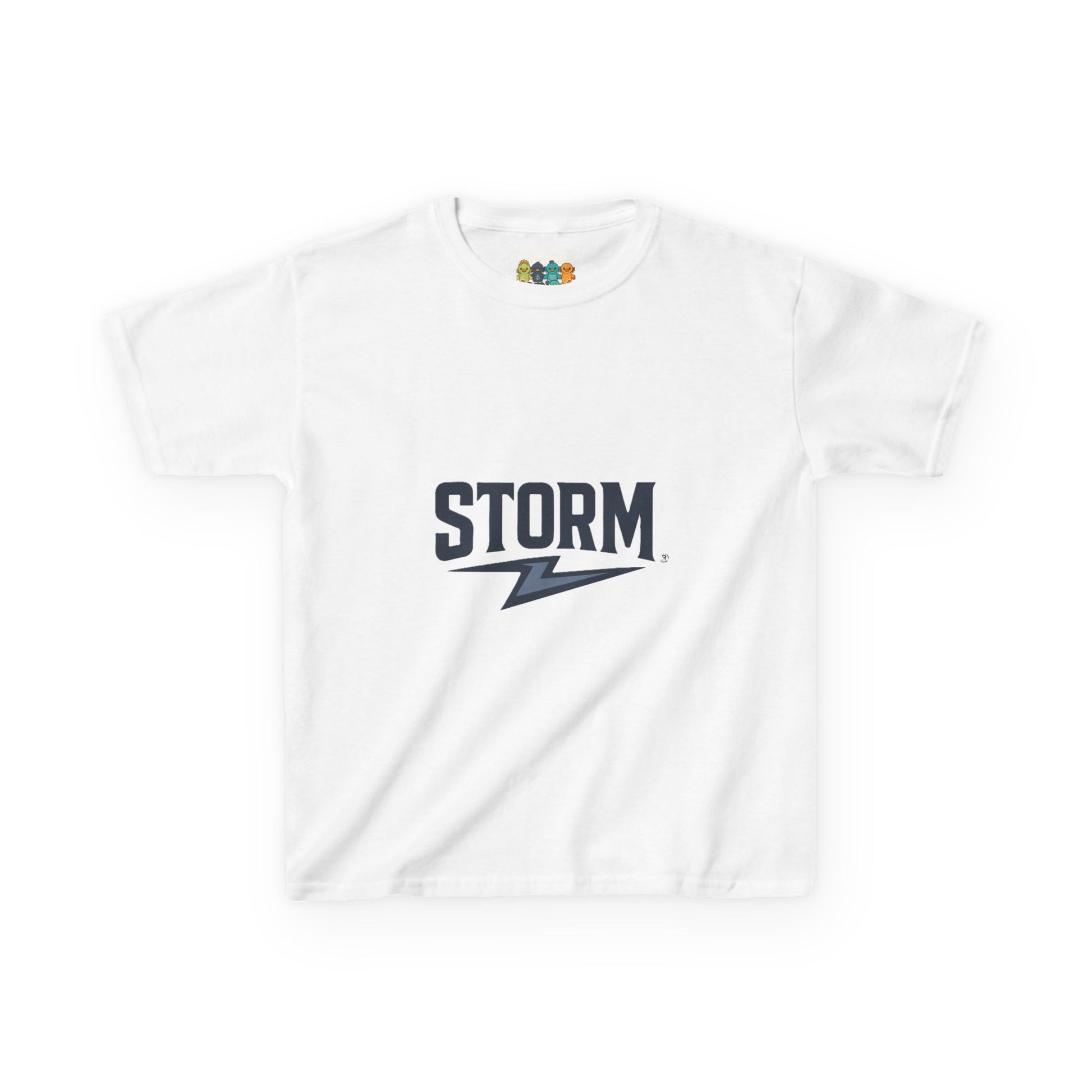 Kids Storm Graphic Tee, Fun Kids Shirt, Calm the Storm Tee, Kids Cartoon T-Shirt, Unique Gift for Boys and Girls
