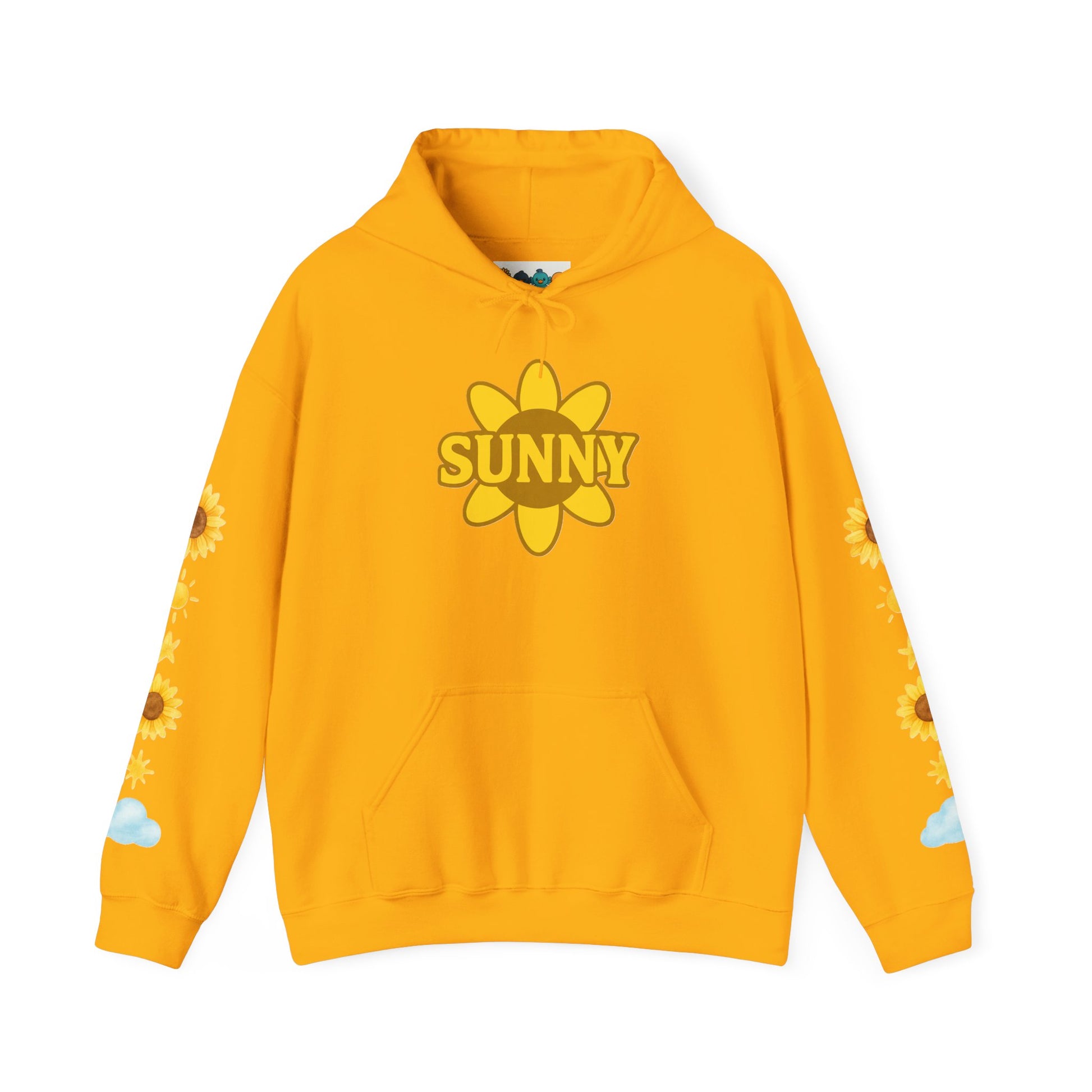 Sunny Message Unisex Hoodie, Cute Sweatshirt, Gift for Sunshine Lovers, Spring Fashion, Cozy Wear, Mental Health Support