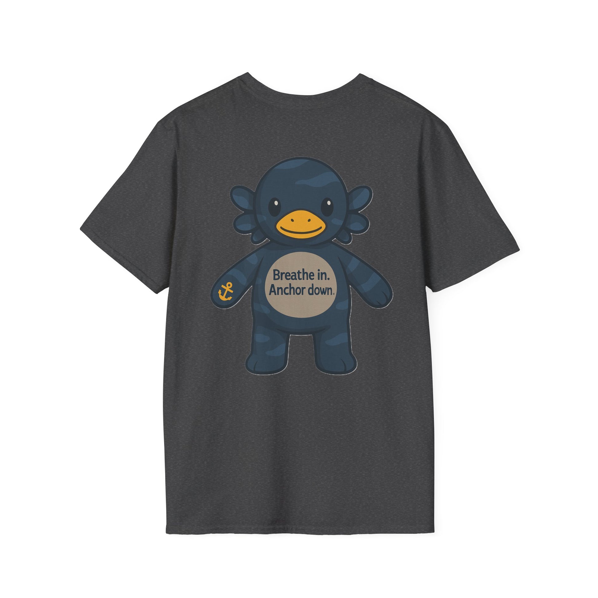 Stormy Duck Unisex T-Shirt, Cute Casual Tee, Fun Gift for Kids & Adults, Summer Adventure Apparel, Rainy Day Outfit