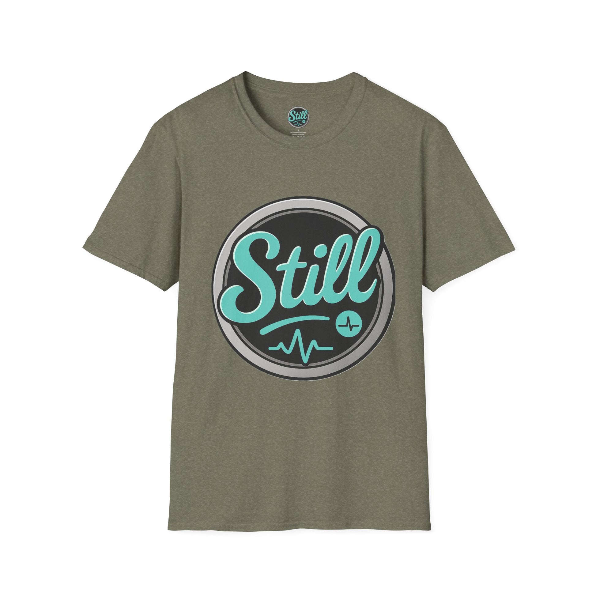 Still Vibes Unisex Softstyle T-Shirt, Casual Tee, Gift for Music Lovers, Relaxation Shirt, Everyday Wear, Comfort Fashion