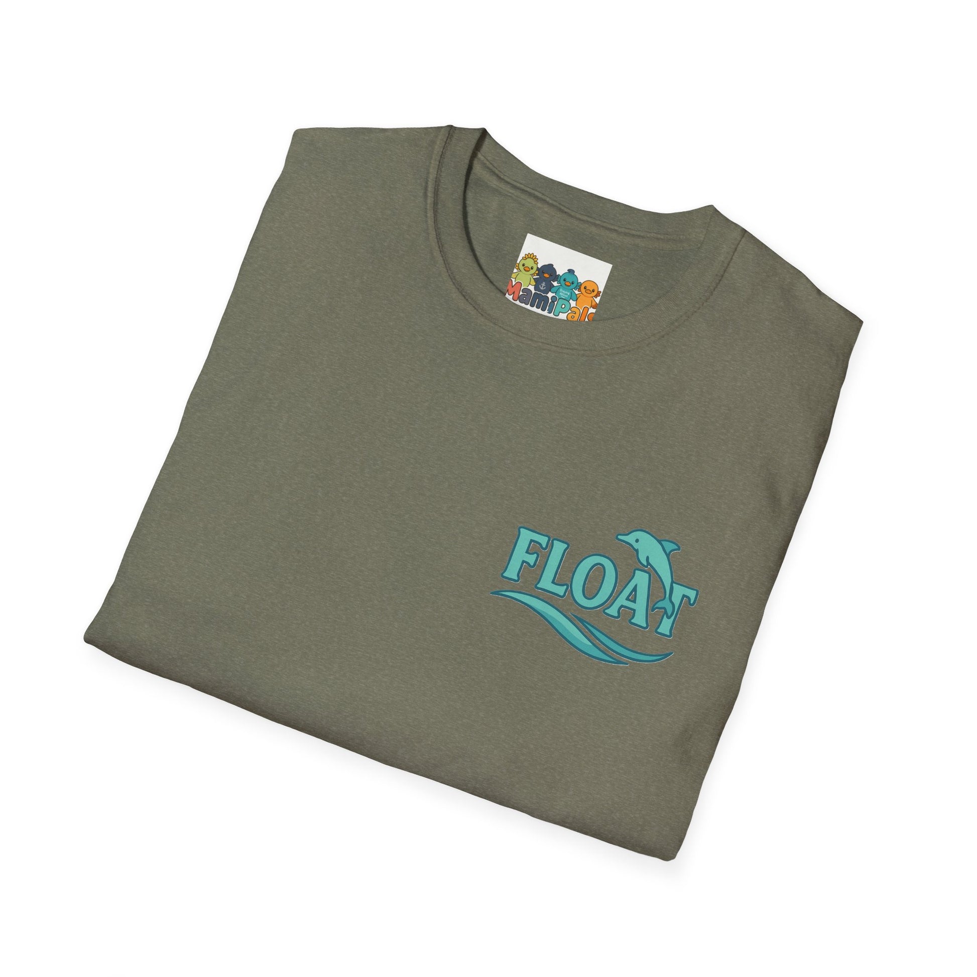 Unisex Softstyle T-Shirt, Float Theme Tee, Cute Quirky Shirt, Relaxation Apparel, Gift for Water Lovers, Affirmation Fashion