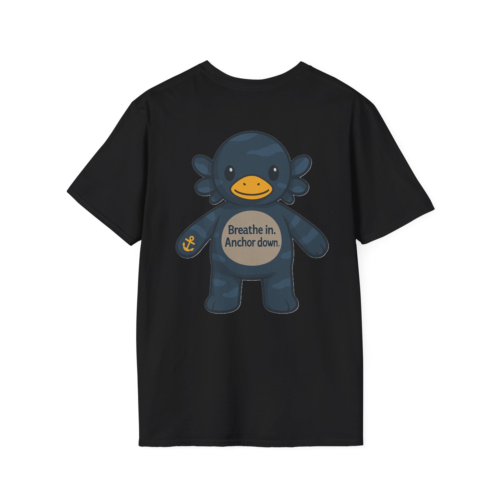 Stormy Duck Unisex T-Shirt, Cute Casual Tee, Fun Gift for Kids & Adults, Summer Adventure Apparel, Rainy Day Outfit